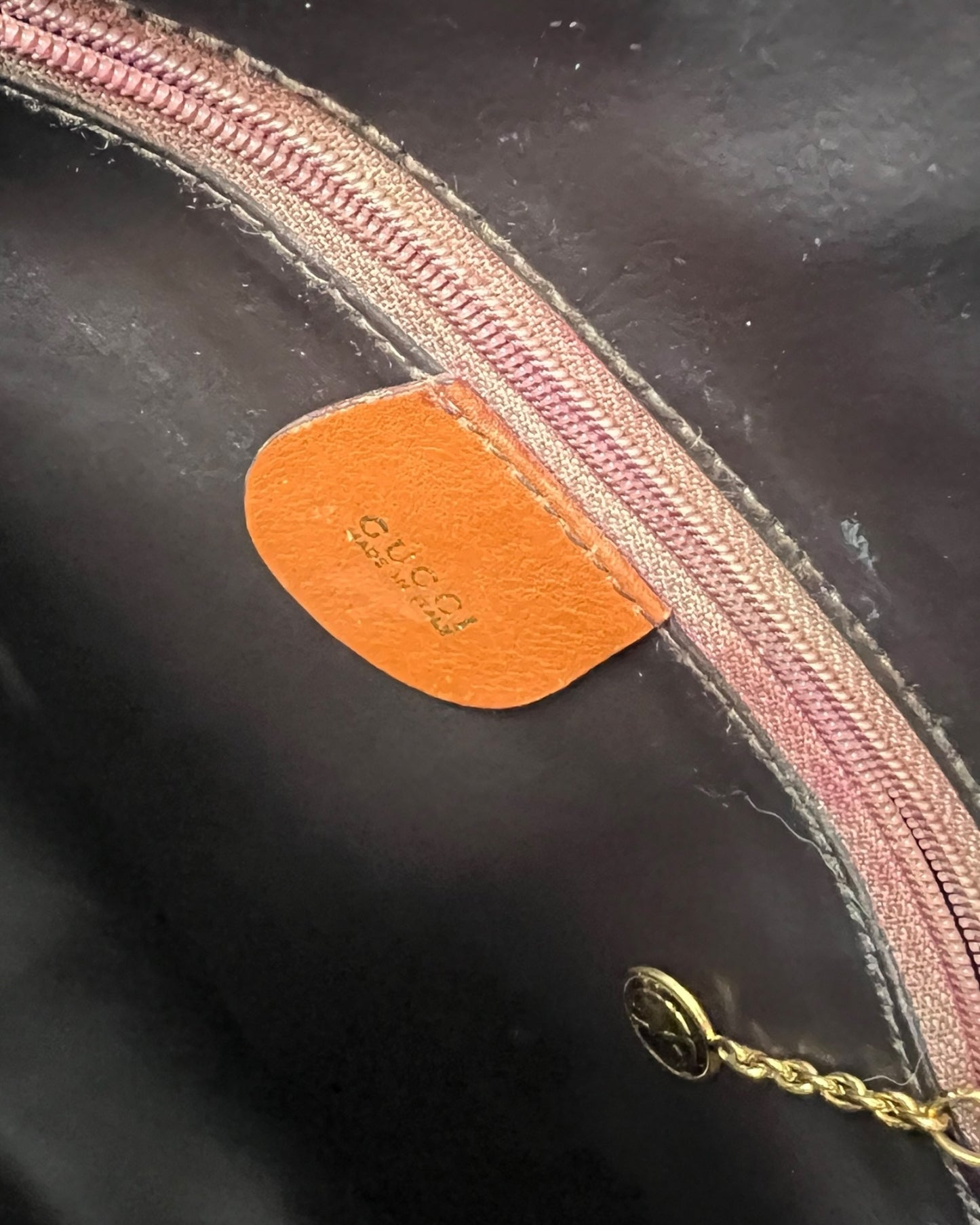 Gucci Vintage Bamboo Top Handle Bag with Detachable Strap