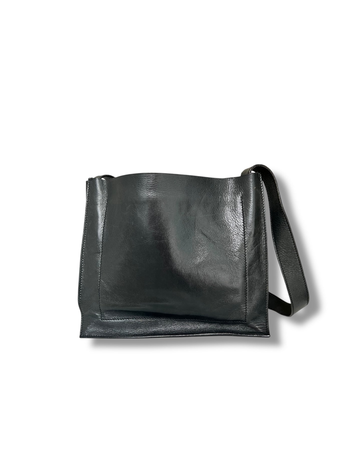 Miu Miu Black Leather Shoulder Bag - The Luxury Savvy