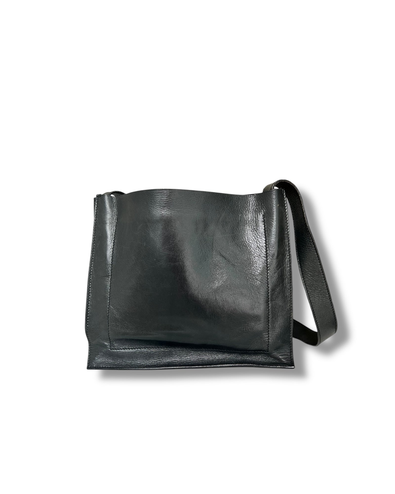 Miu Miu Black Leather Shoulder Bag - The Luxury Savvy