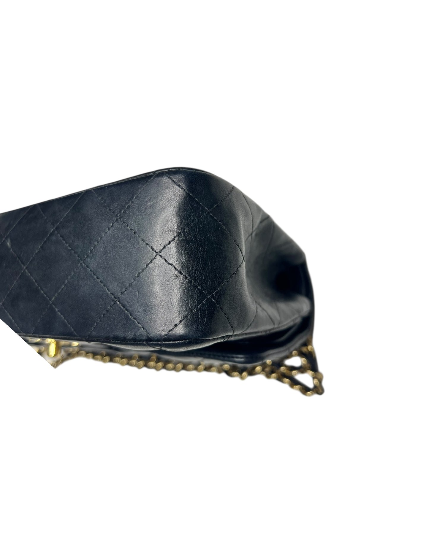 Chanel Classic Double Flap Bag – Black Lambskin with 24k Gold-Plated Hardware (Series 10)