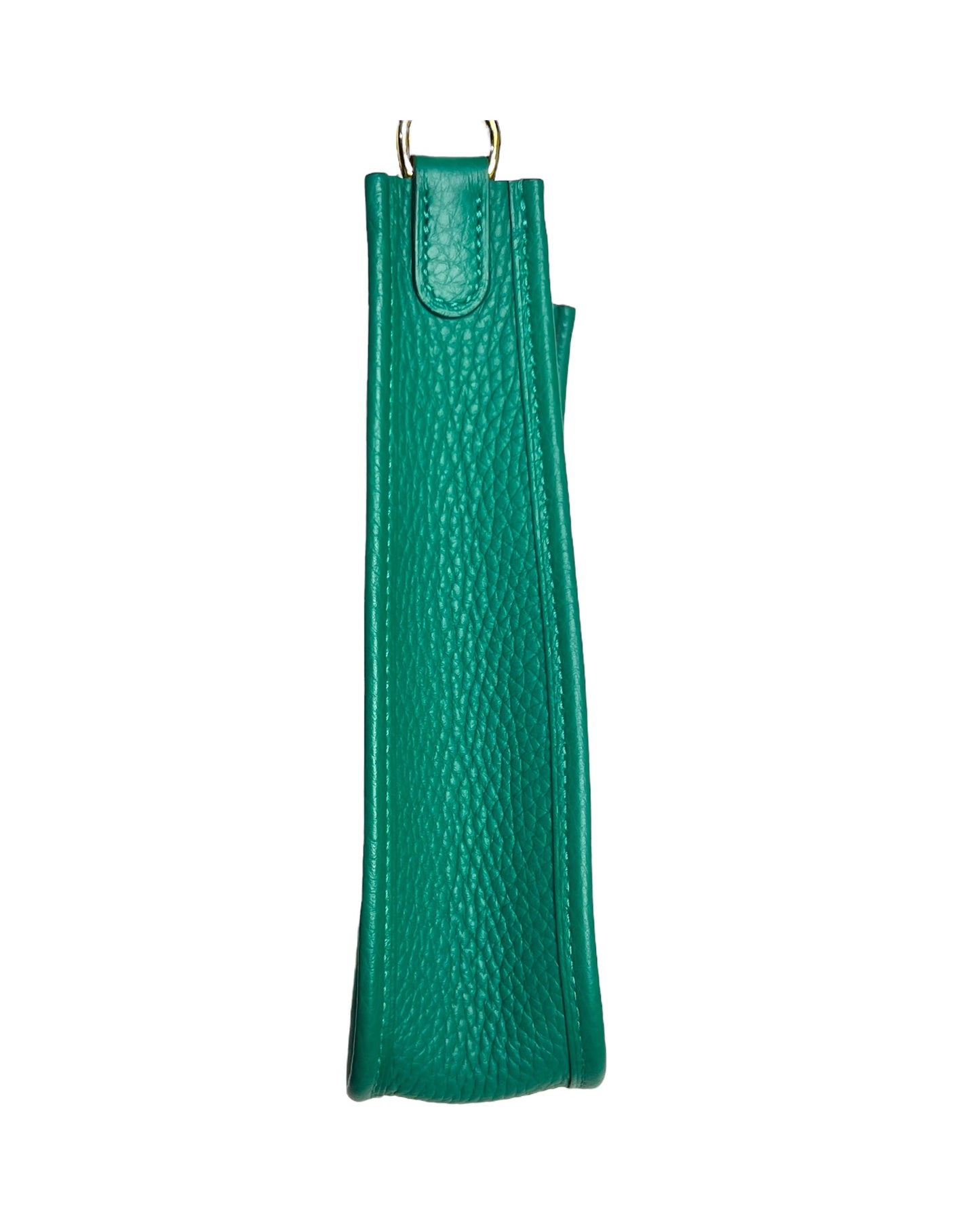 Hermès Evelyne TPM – Vert Vertigo Clemence with Gold Hardware (2024 Full Set)