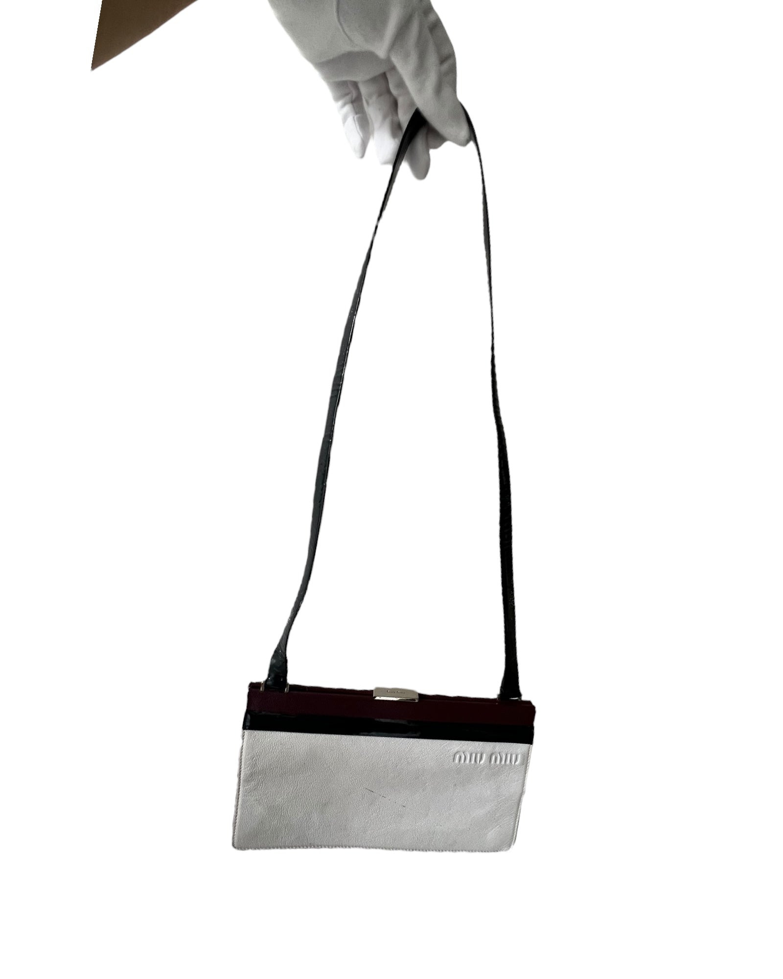 Miu Miu Small Flat Shoulder Bag - The Luxury Savvy
