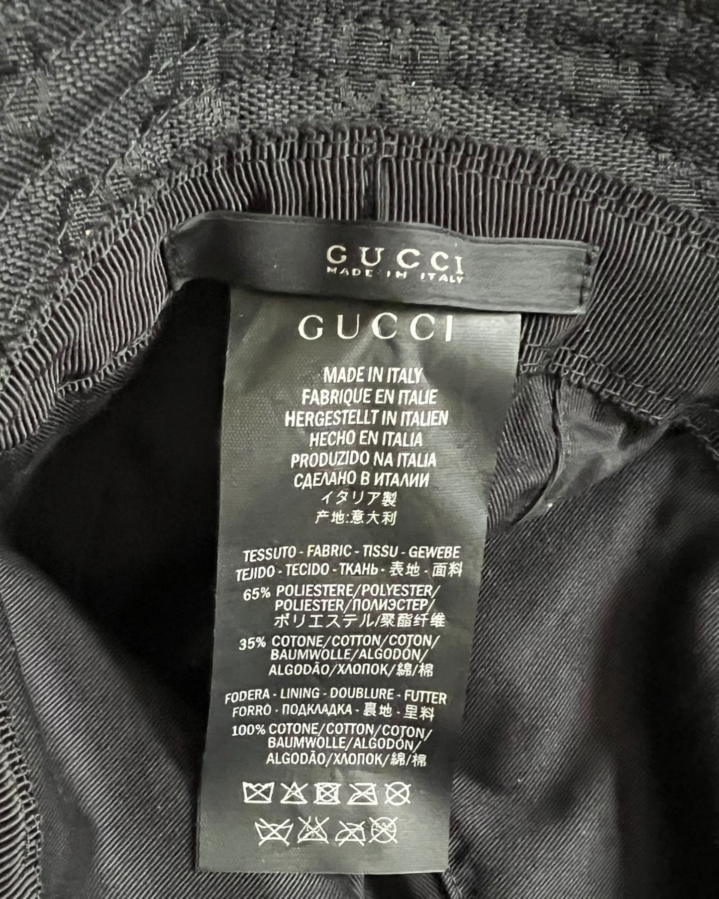 Gucci GG Monogram Hat
