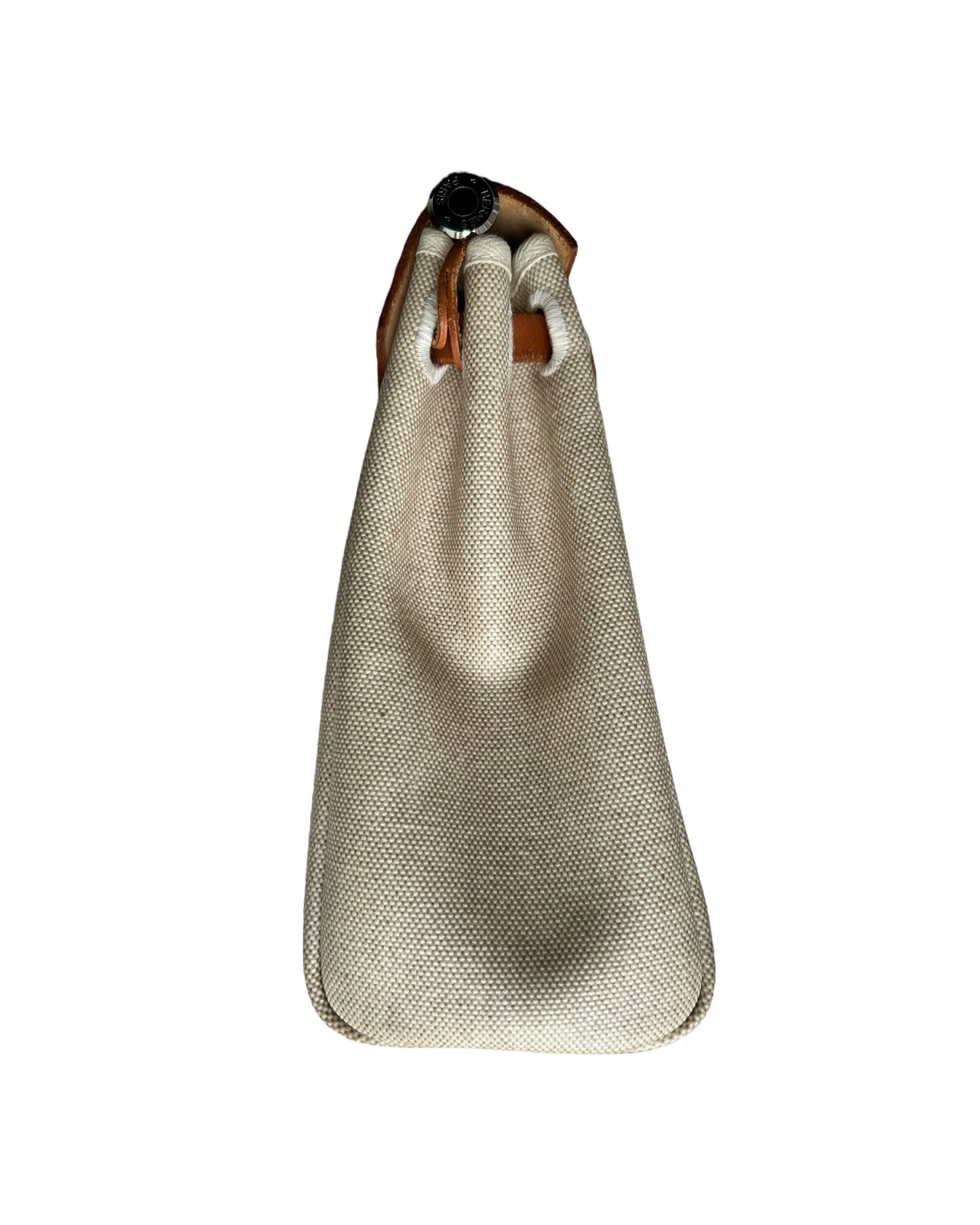Hermès Herbag “Two-in-One” 31 – Gold/Camel Leather with Canvas