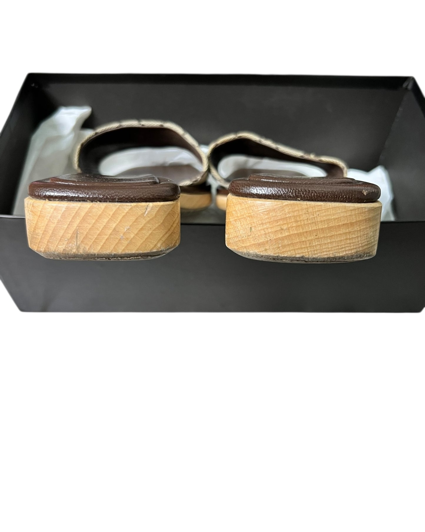 Gucci Cherish GG Fabric Slide Sandals