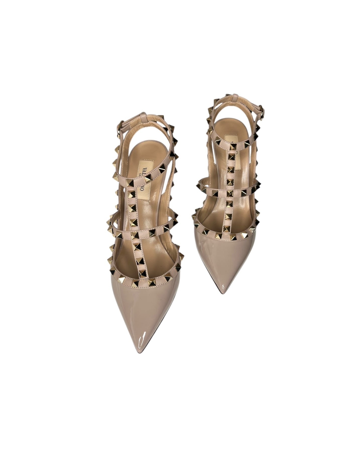 Valentino Rockstud Pump Nude - The Luxury Savvy