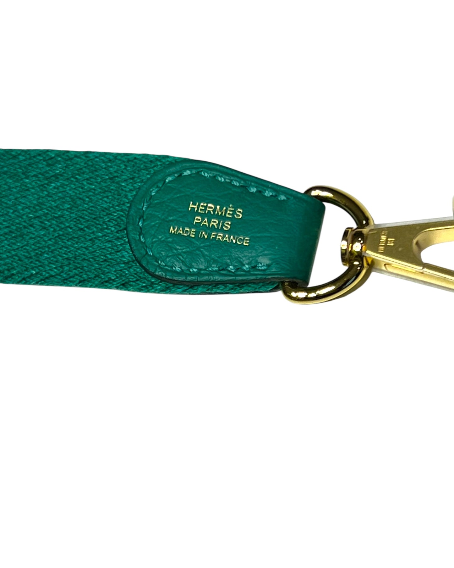 Hermès Evelyne TPM – Vert Vertigo Clemence with Gold Hardware (2024 Full Set)