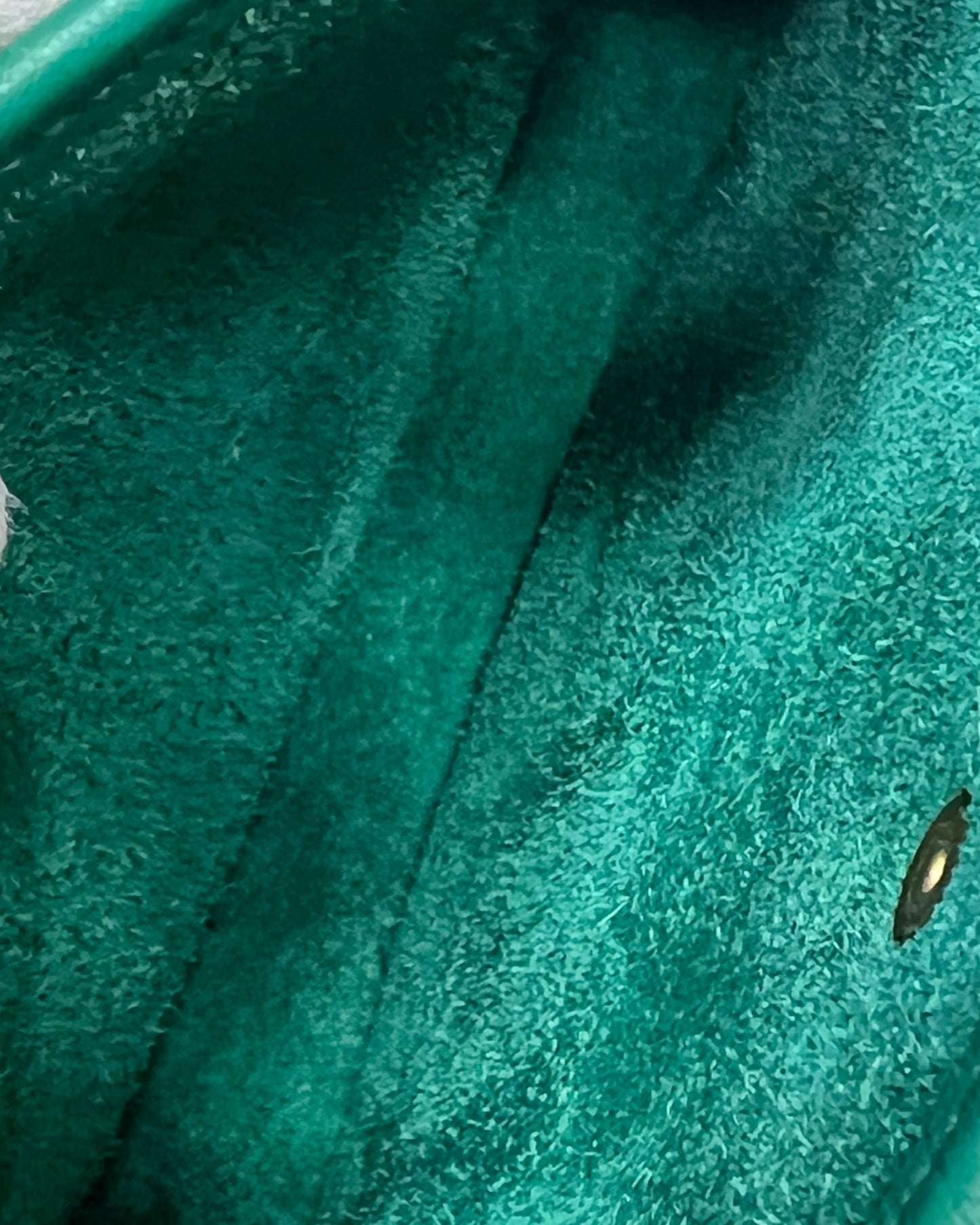 Hermès Evelyne TPM – Vert Vertigo Clemence with Gold Hardware (2024 Full Set)
