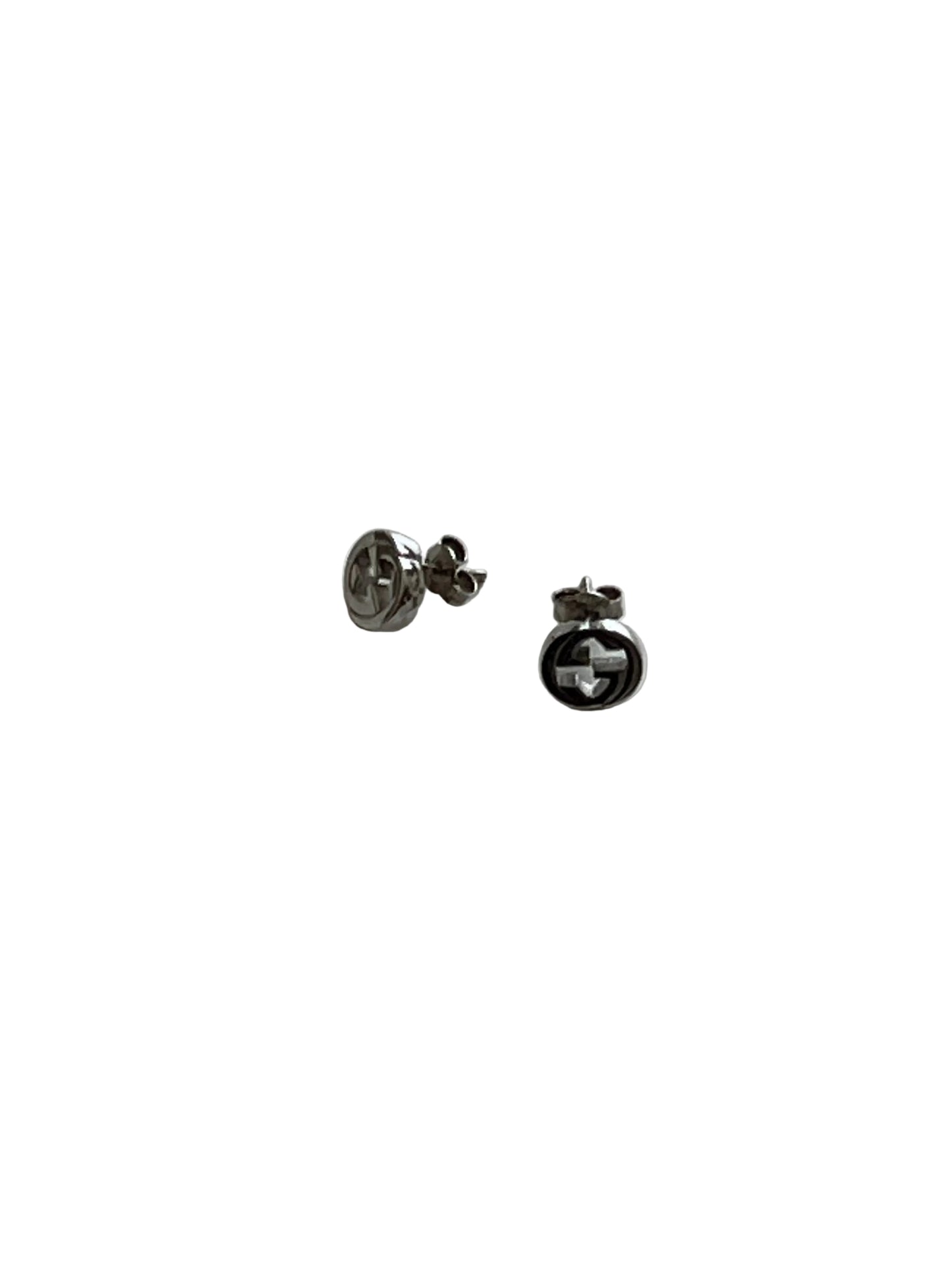 Gucci Interlocking G Silver Earrings