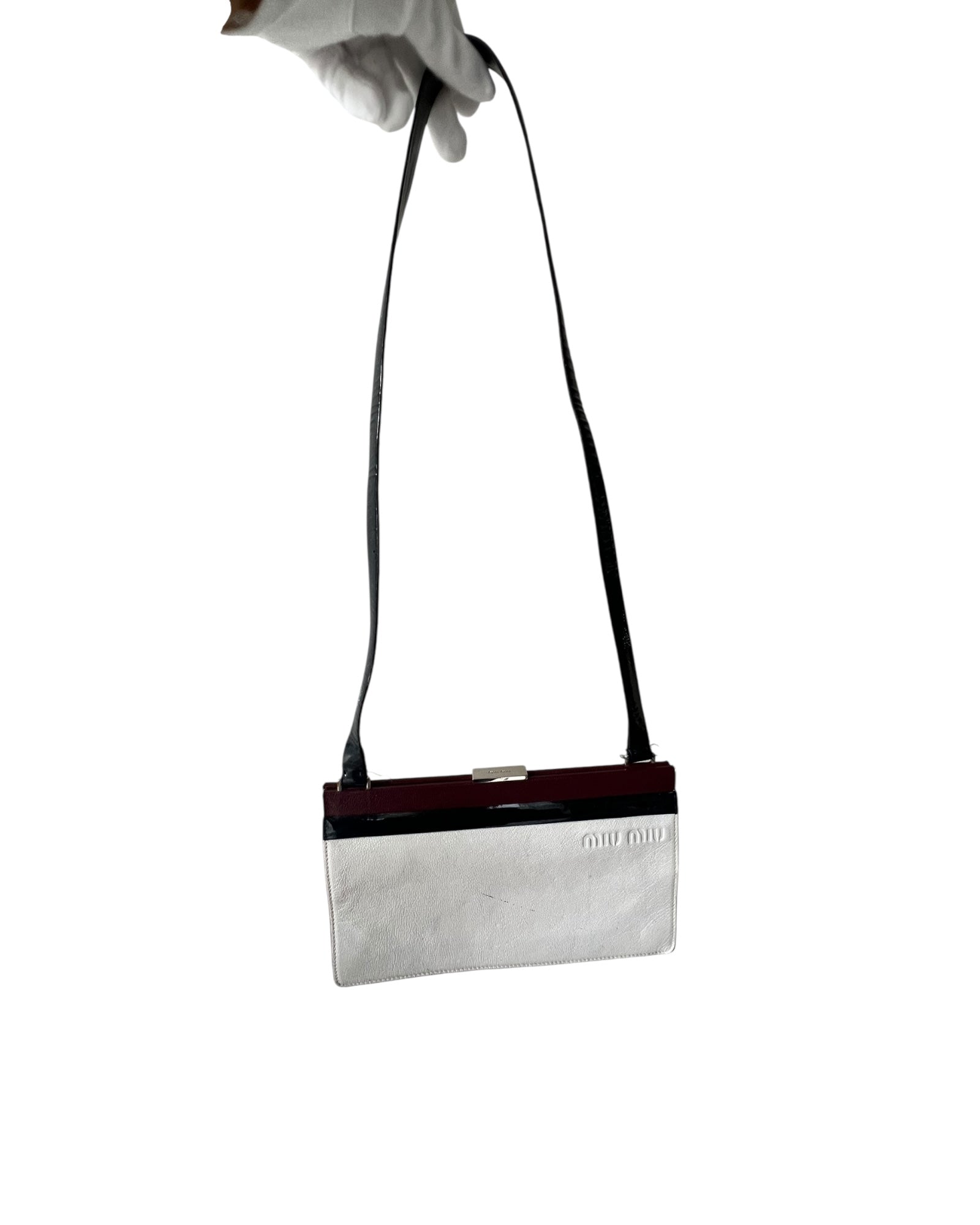 Miu Miu Small Flat Shoulder Bag - The Luxury Savvy