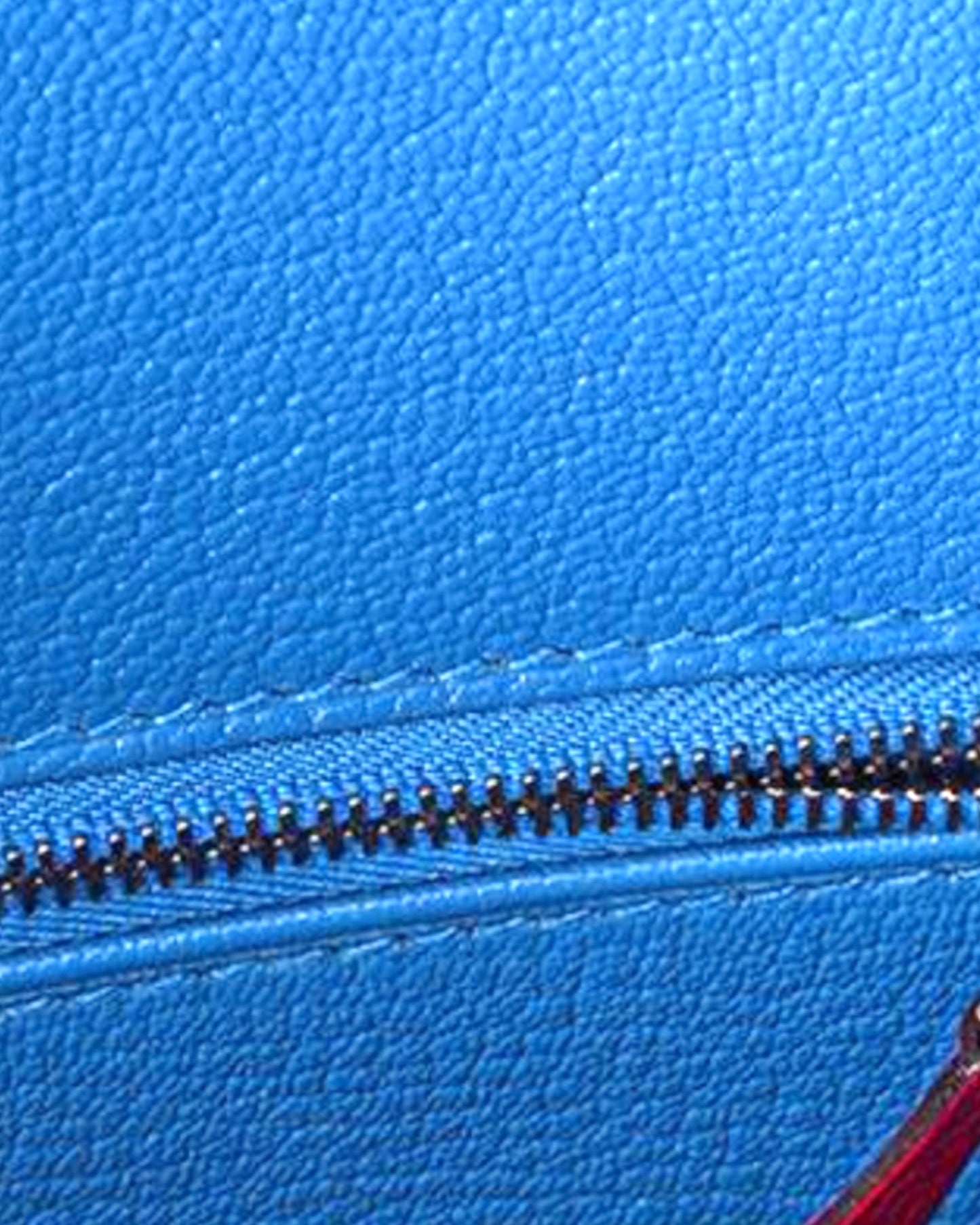 Pre-owned Hermès Birkin 30 Casaque Rouge Coeur, Rose Extrême & Blue Zanzibar – Store Fresh, Full Set - The Luxury Savvy