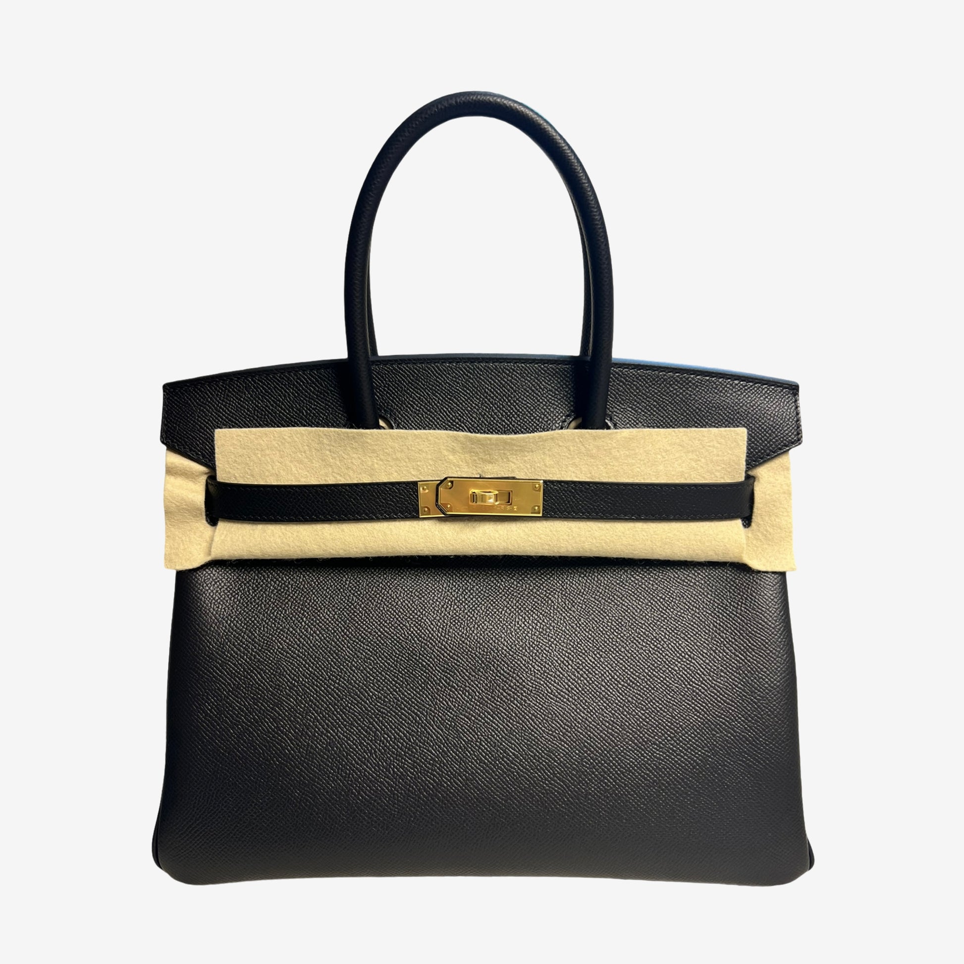 Pre-owned Hermès Black Birkin 30 Gold Hardware - The Luxury Savvy