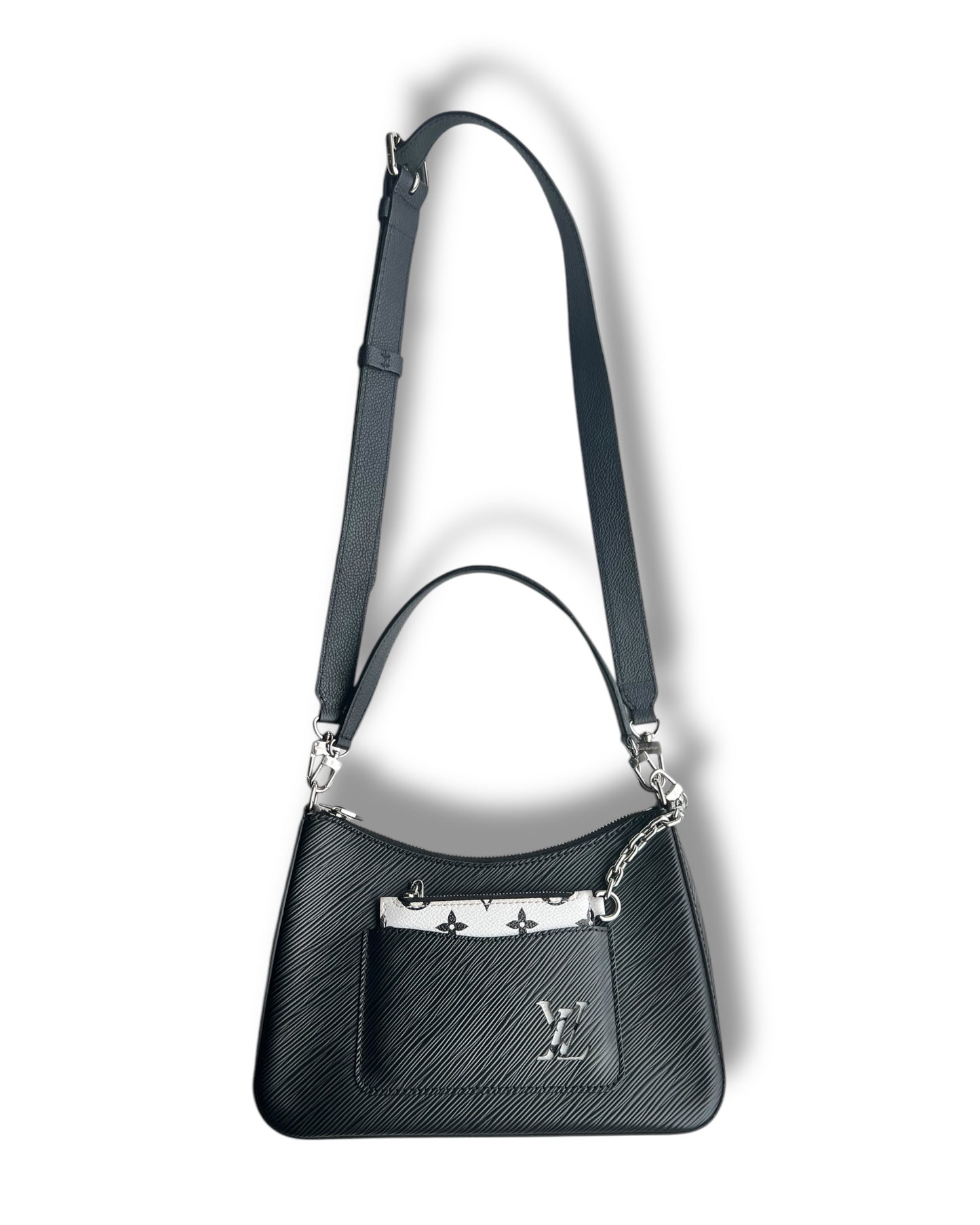 Louis Vuitton Marelle Bag in Black - Preloved - The Luxury Savvy