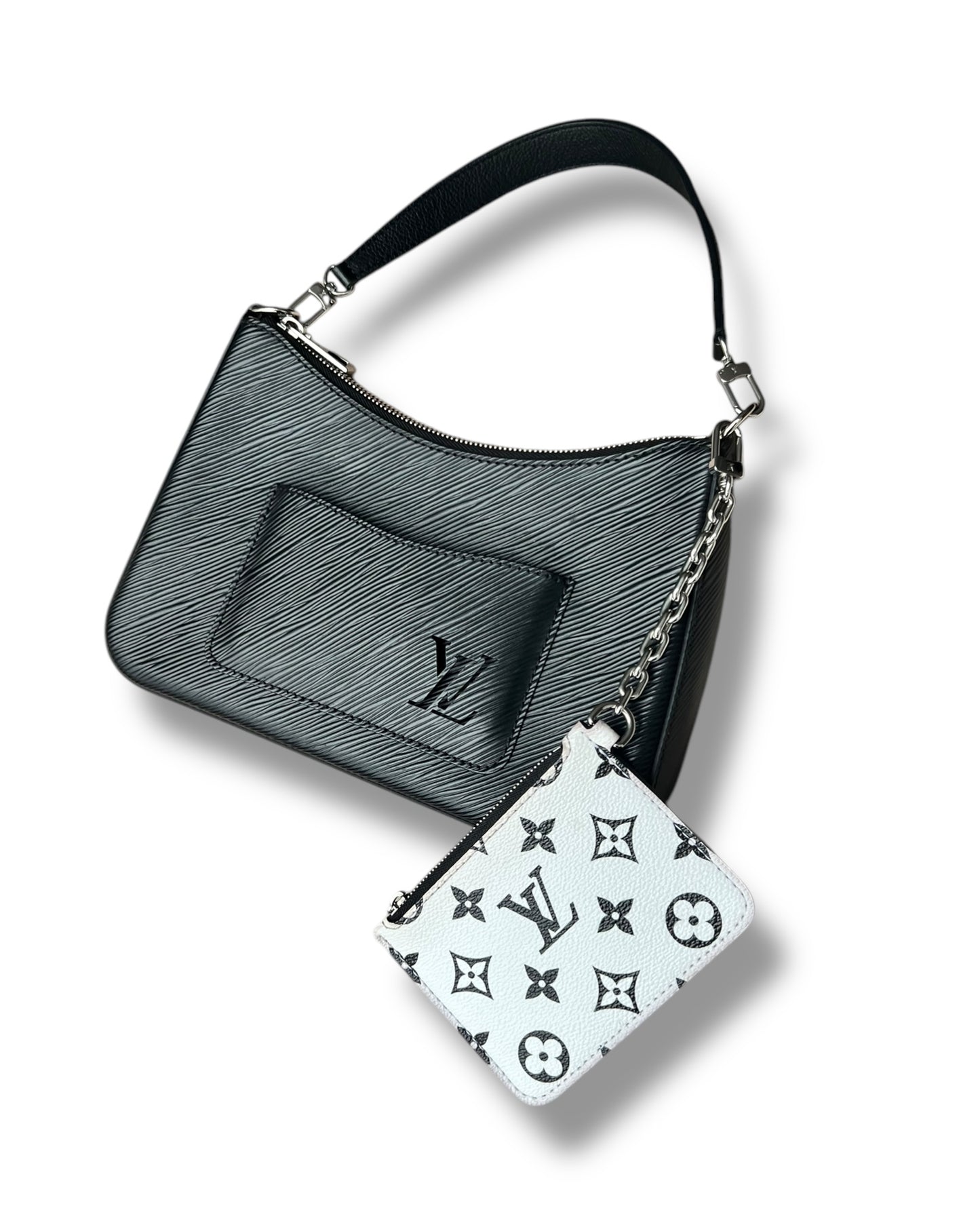 Louis Vuitton Marelle Bag in Black - Preloved - The Luxury Savvy