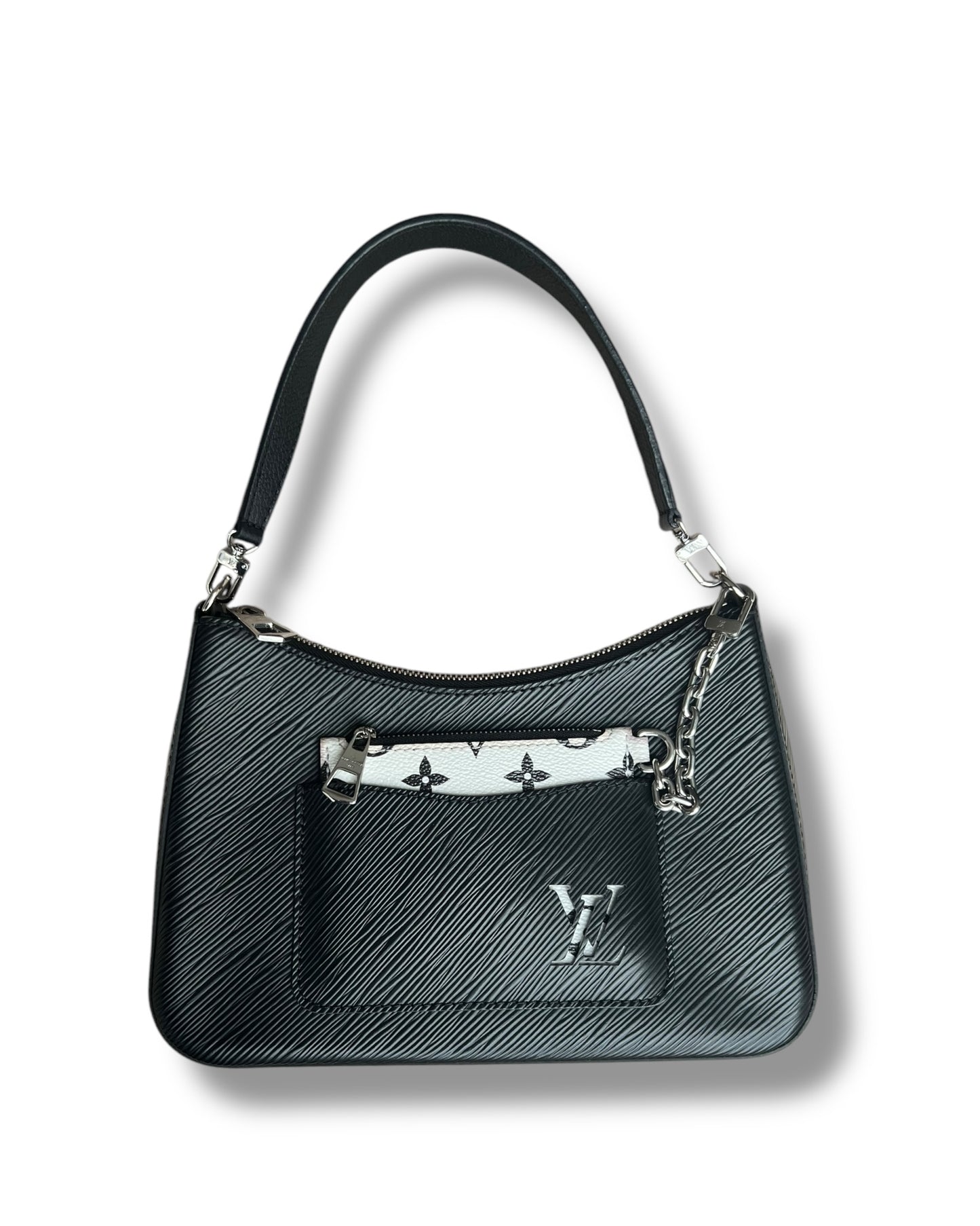 Louis Vuitton Marelle Bag in Black - Preloved - The Luxury Savvy