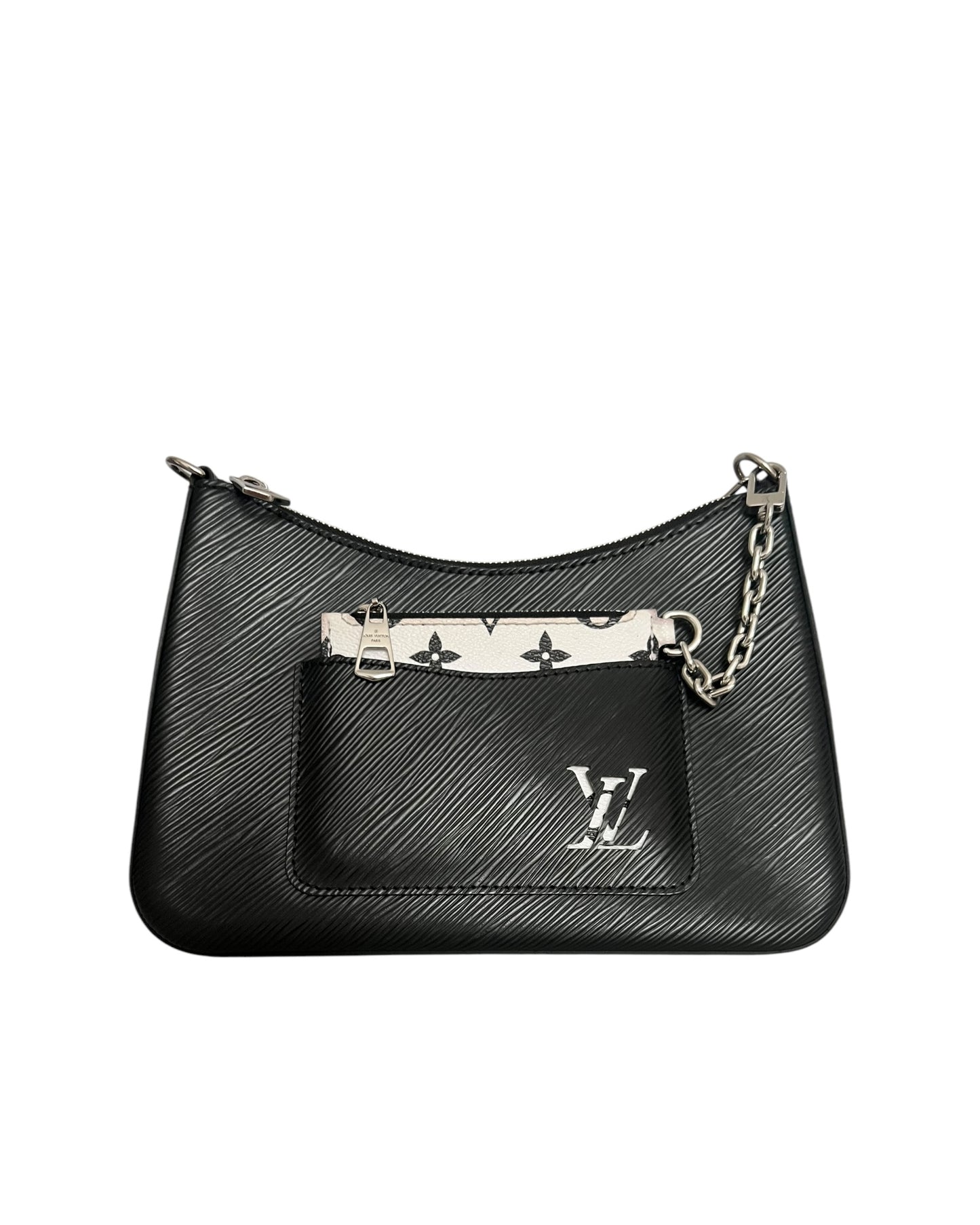 Louis Vuitton Marelle Bag in Black - Preloved - The Luxury Savvy