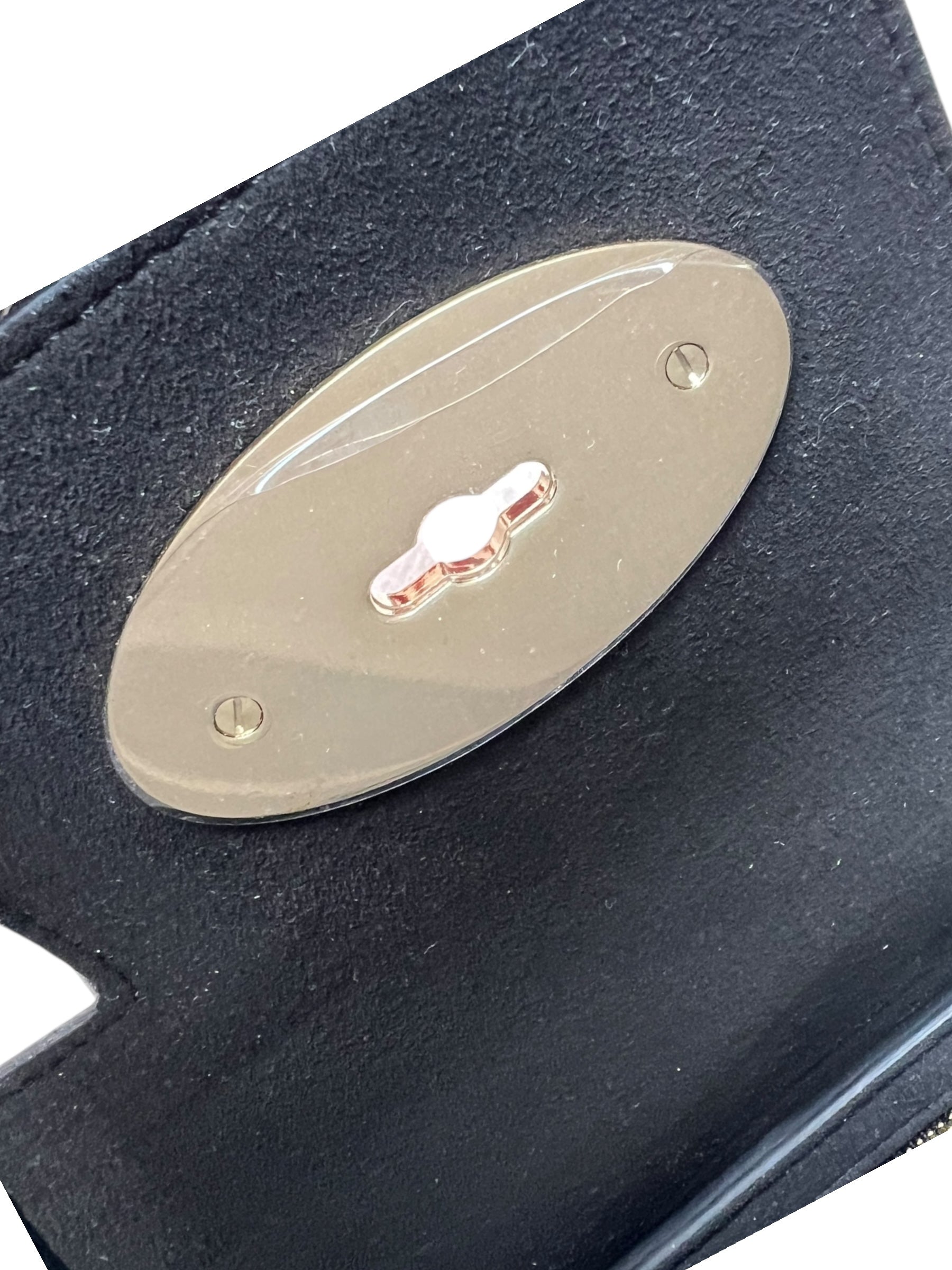 Mulberry Bayswater Heritage – Black Small Classic Grain with Brass Hardware - The Luxury Savvy