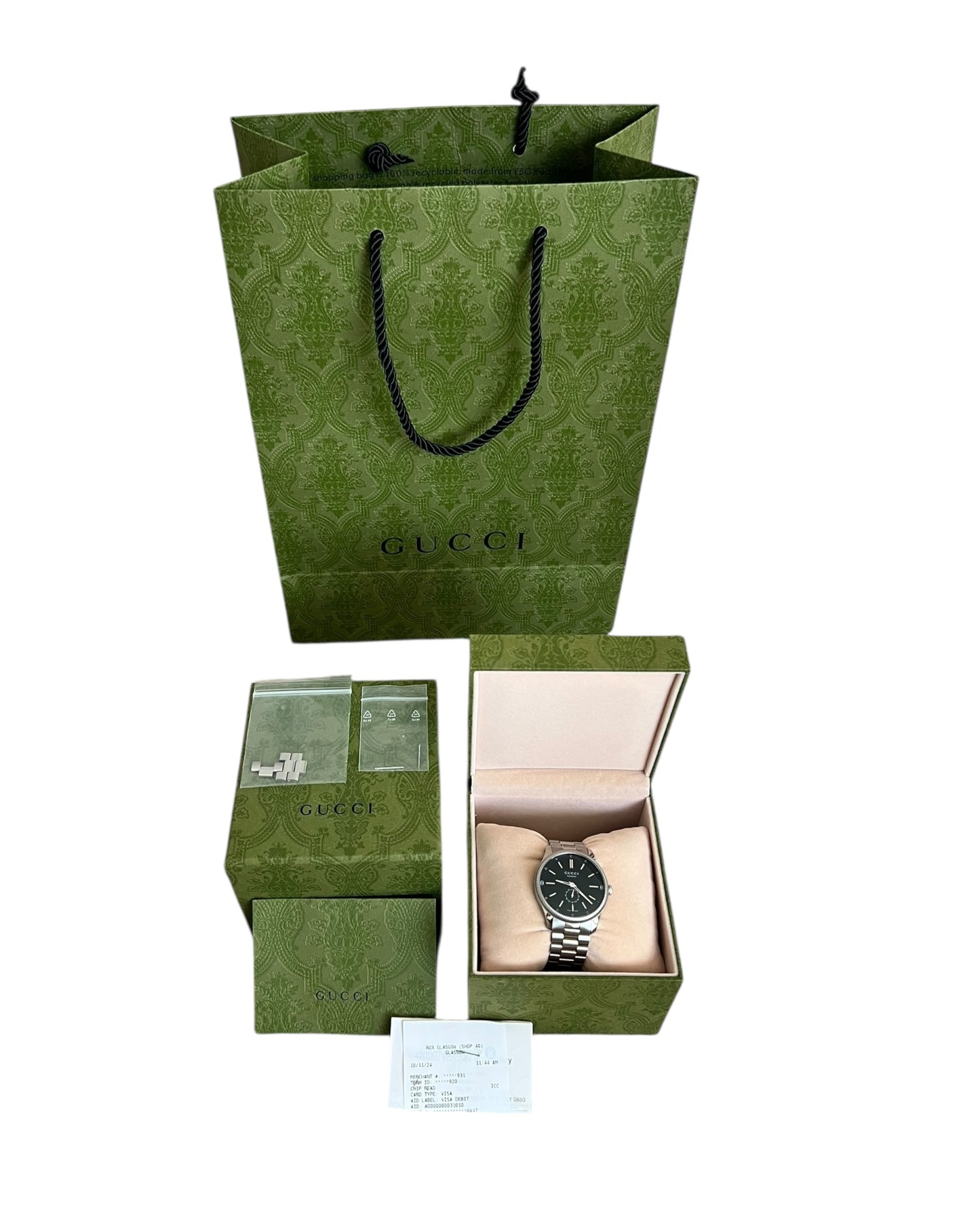 Gucci G-Timeless 40mm Automatic Watch – Full Set - The Luxury Savvy