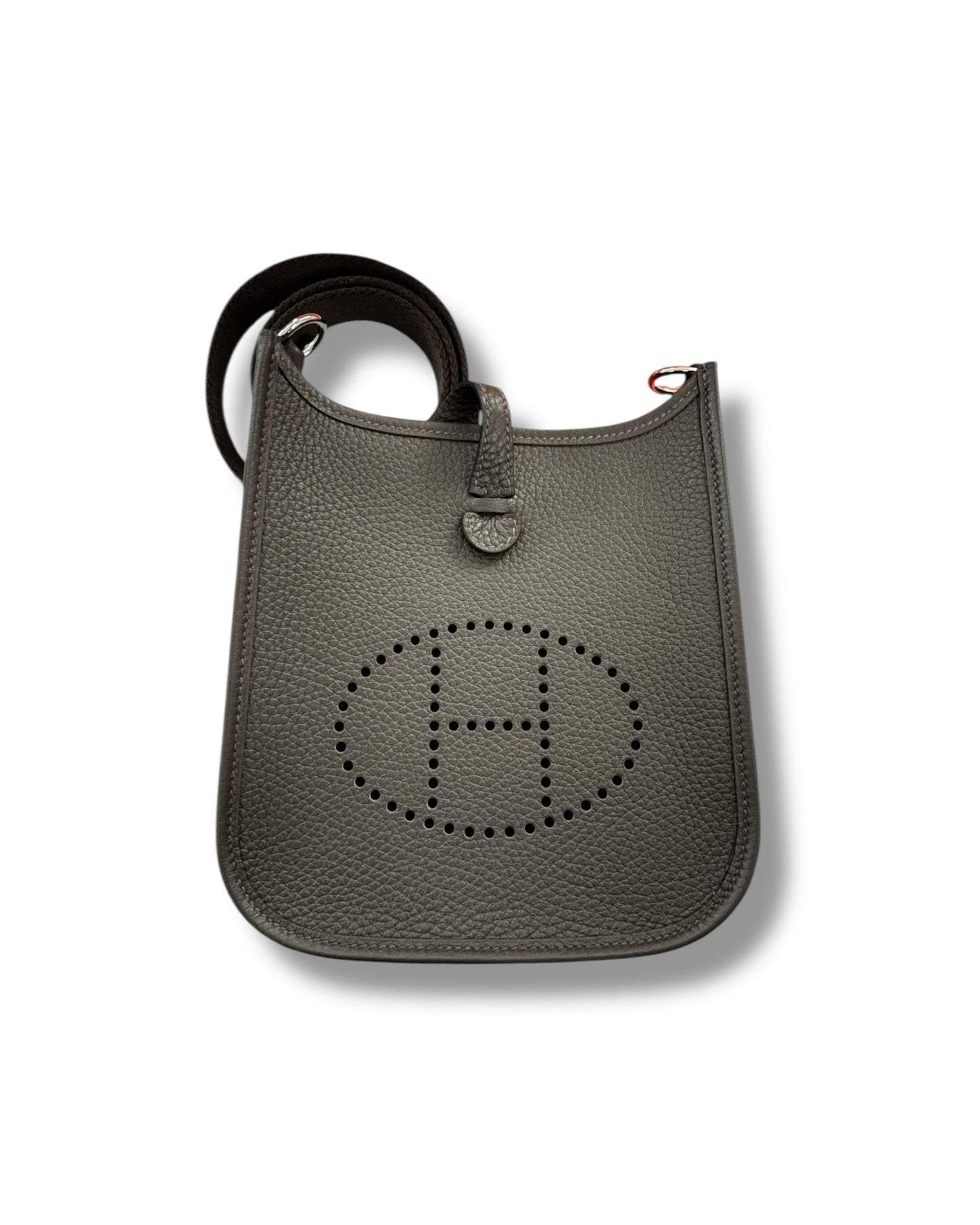 Hermès Mini Evelyne TPM - Ebene - Full Set - Store Fresh - The Luxury Savvy