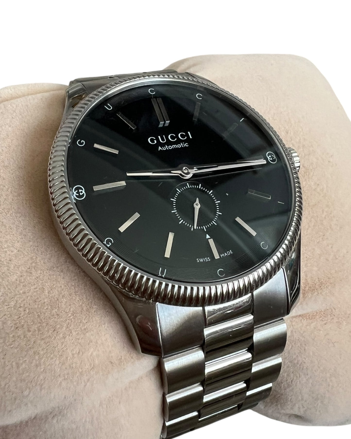 Gucci G-Timeless 40mm Automatic Watch – Full Set - The Luxury Savvy