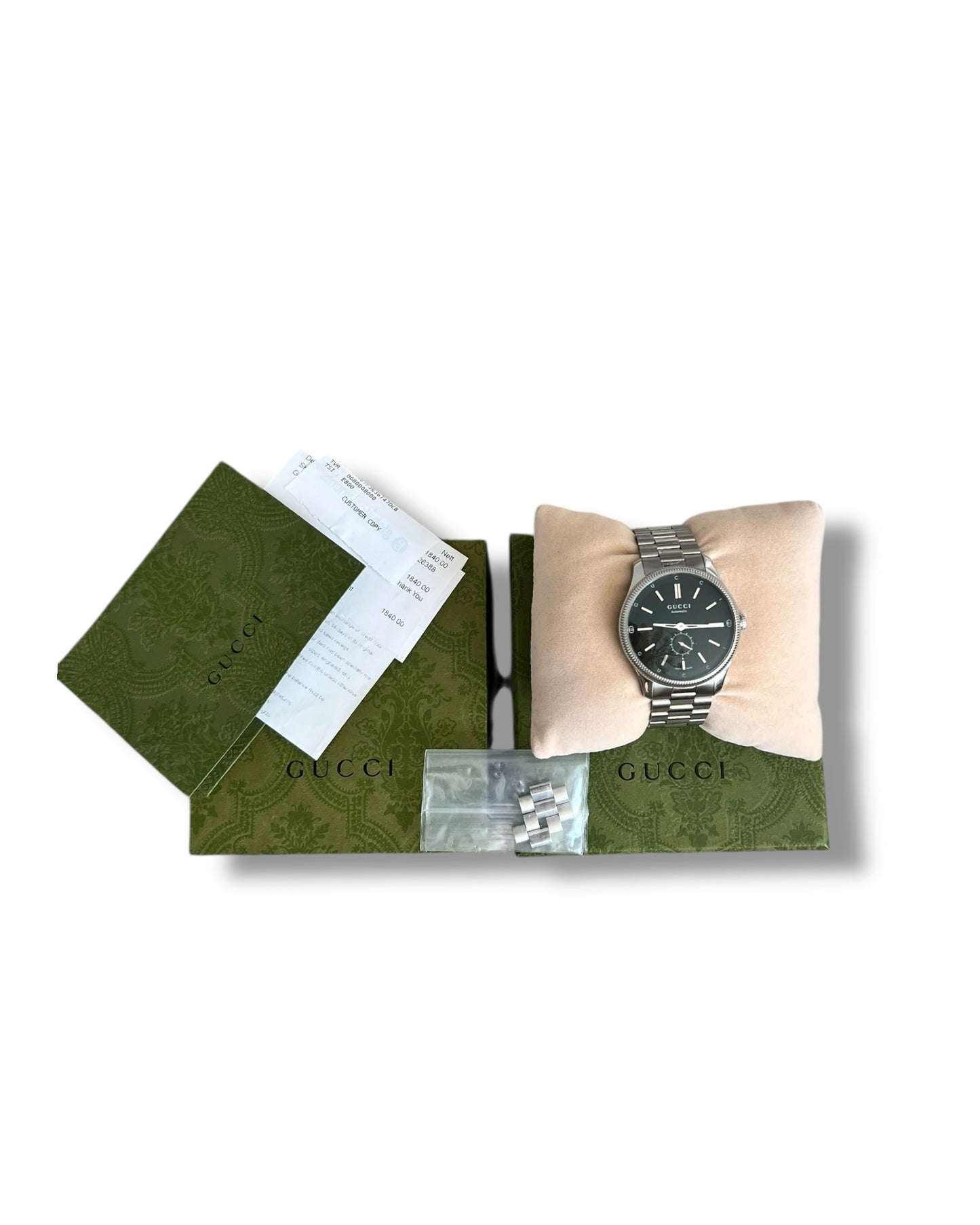 Gucci G-Timeless 40mm Automatic Watch – Full Set - The Luxury Savvy