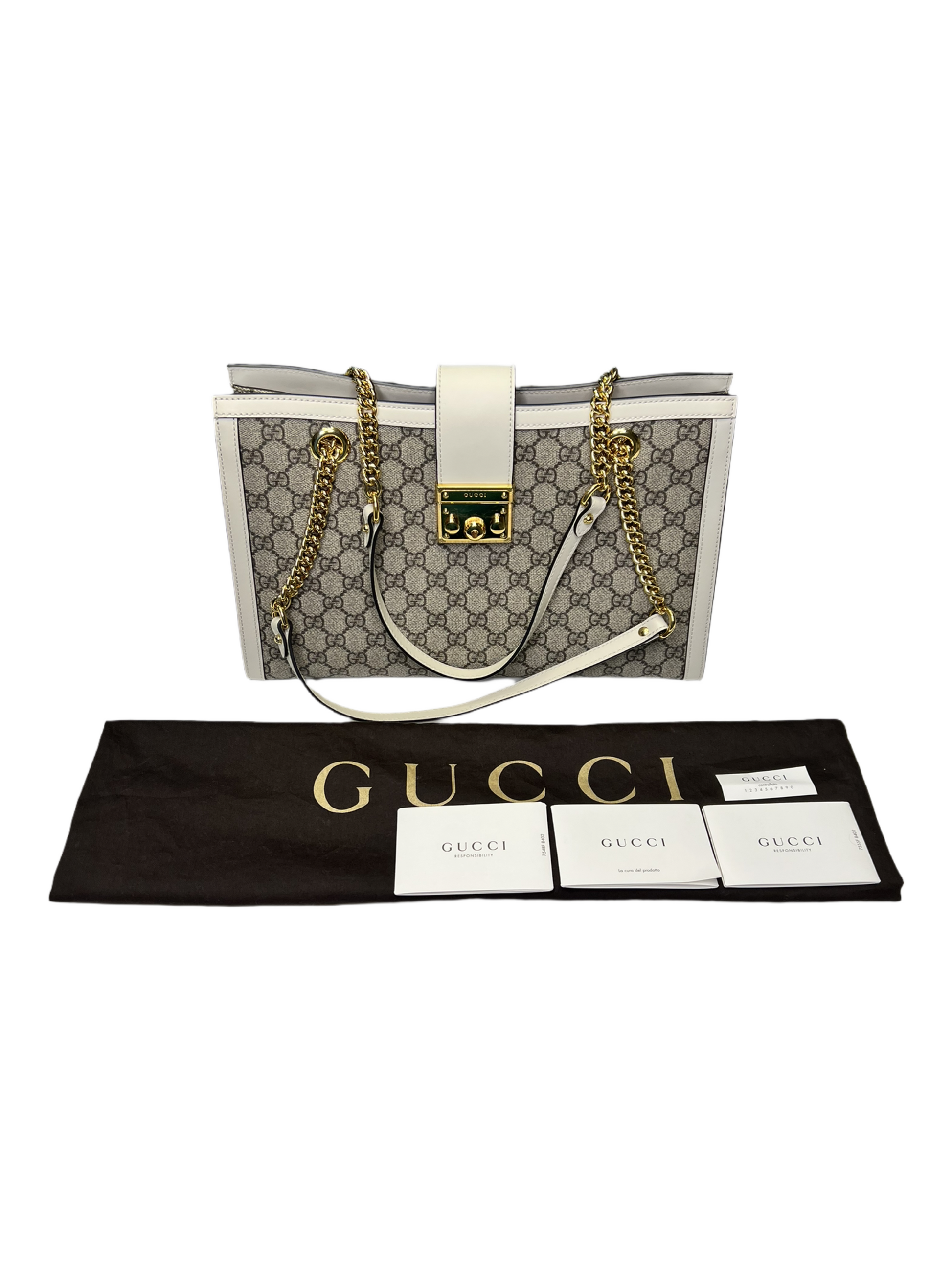 Pre-owned Gucci Padlock Medium Tote Bag - The Luxury Savvy