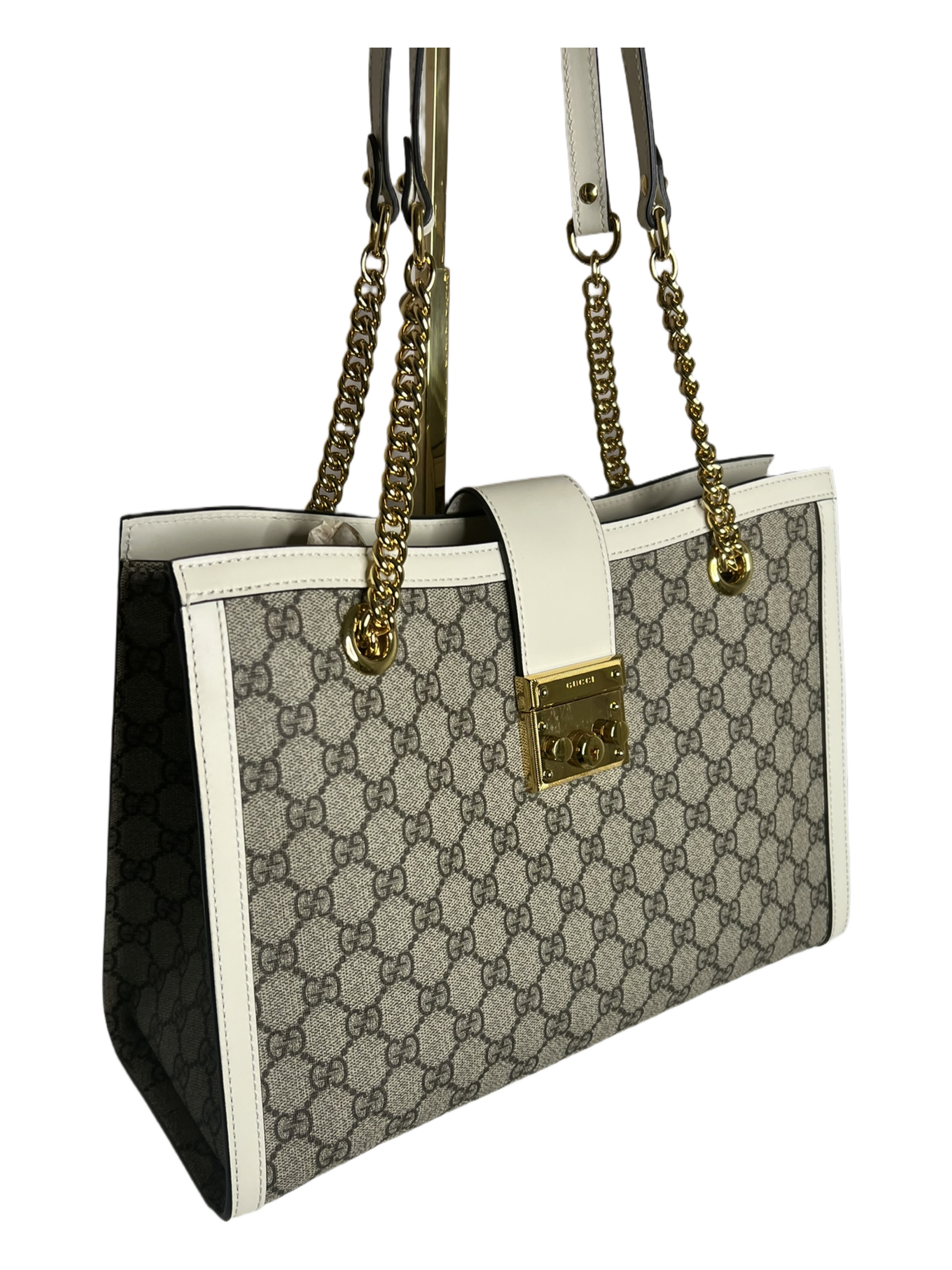Pre-owned Gucci Padlock Medium Tote Bag - The Luxury Savvy