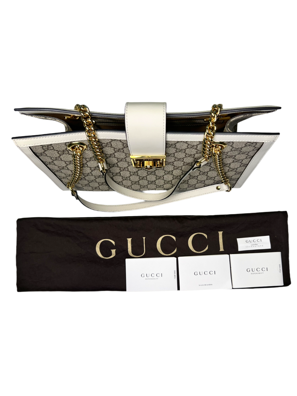 Pre-owned Gucci Padlock Medium Tote Bag - The Luxury Savvy