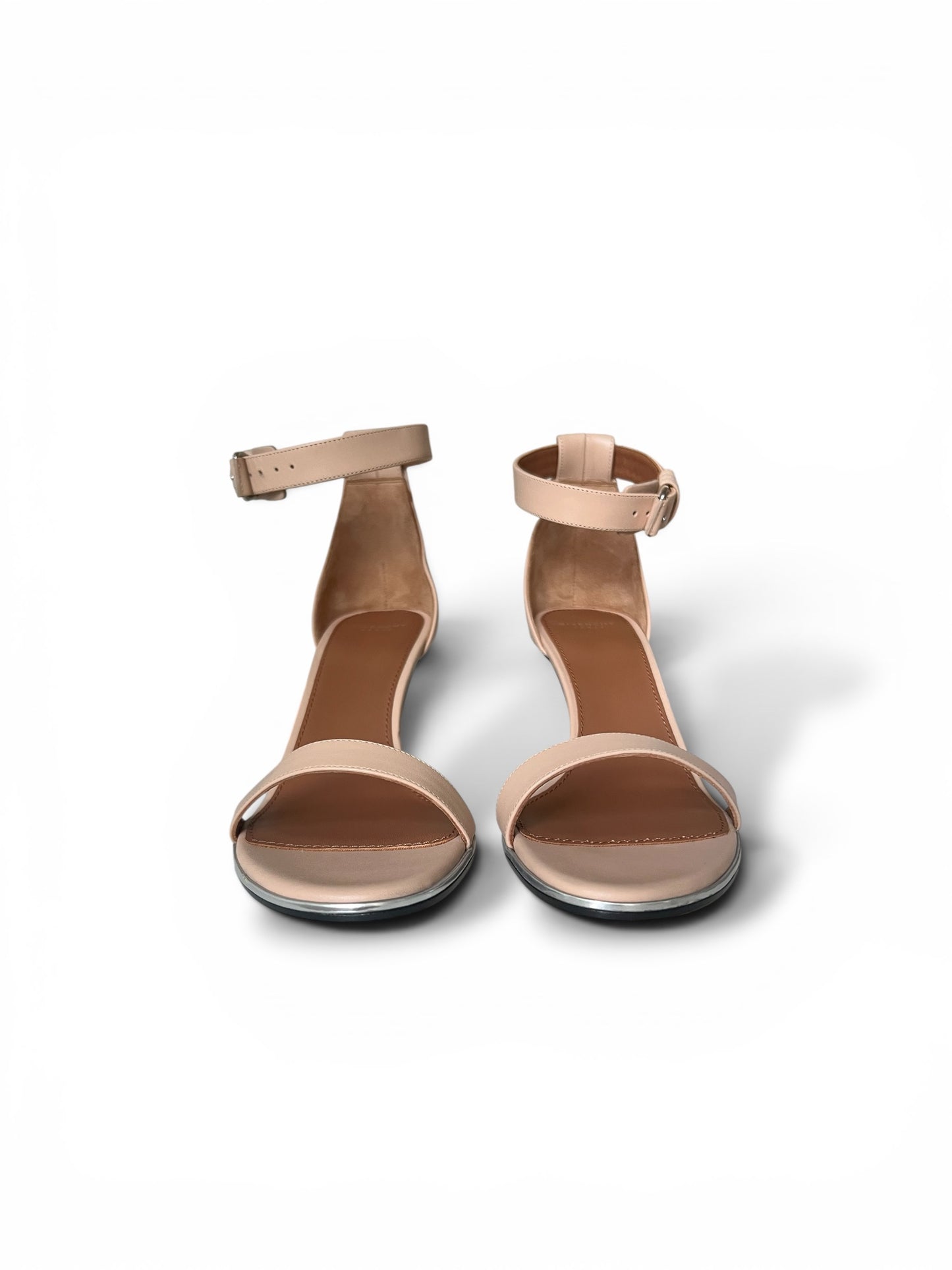 Givenchy Simple Nude Leather Sandals | Size EU 36