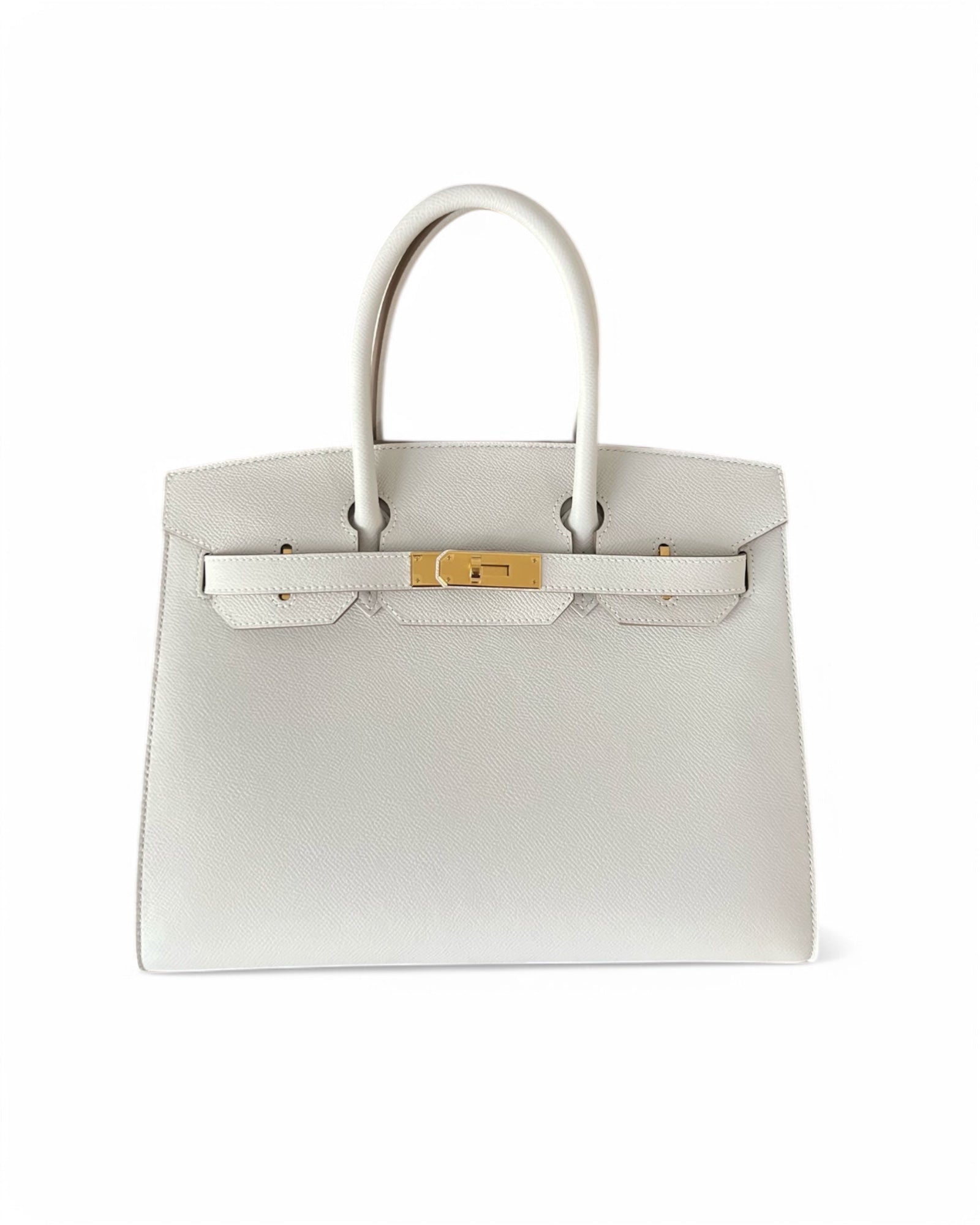 Pre-owned Hermès Birkin 30 Gris Pale Sellier GHW (2024) – Pristine Condition - Full Set - The Luxury Savvy