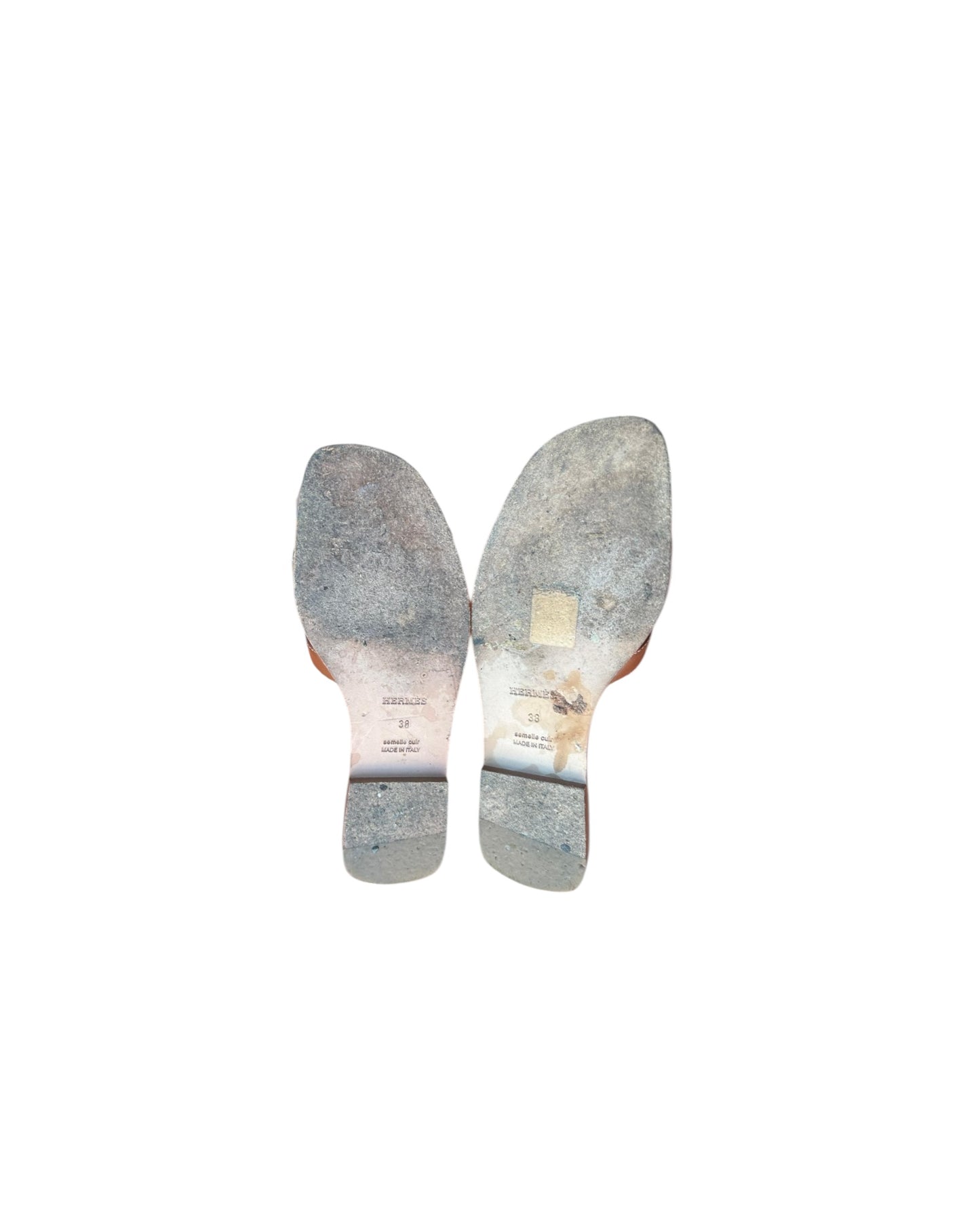 Hermès Oran Sandals – Gold
