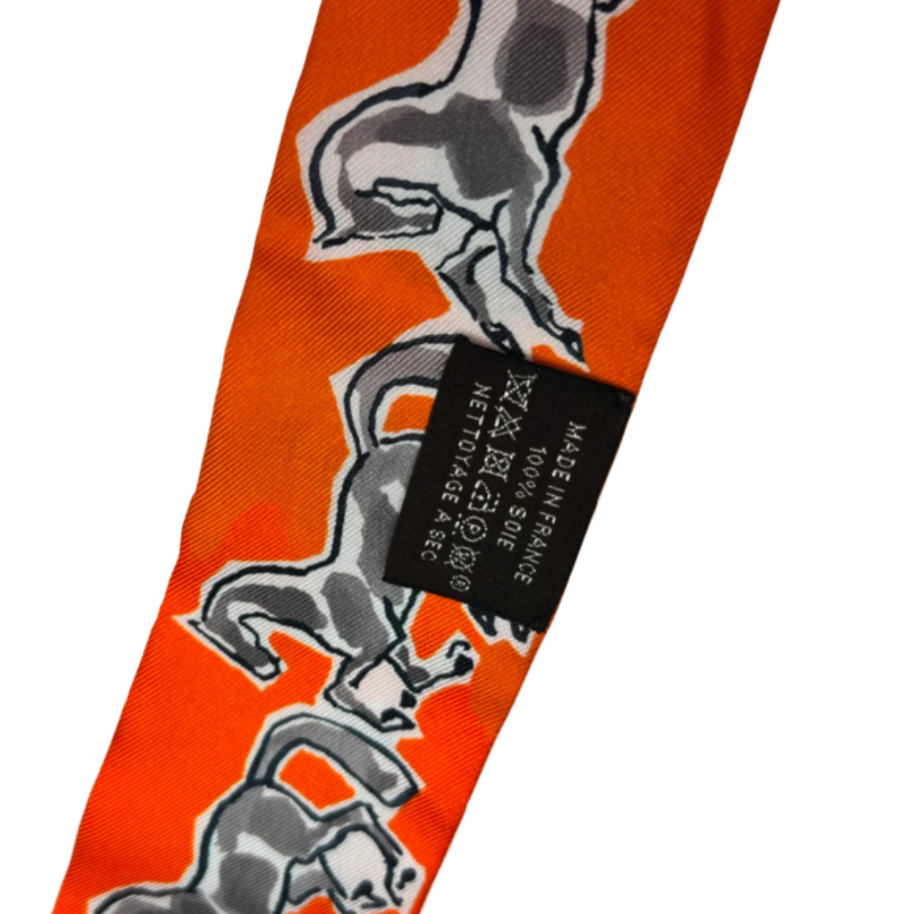 Pre-owned Hermes Horses Twilly