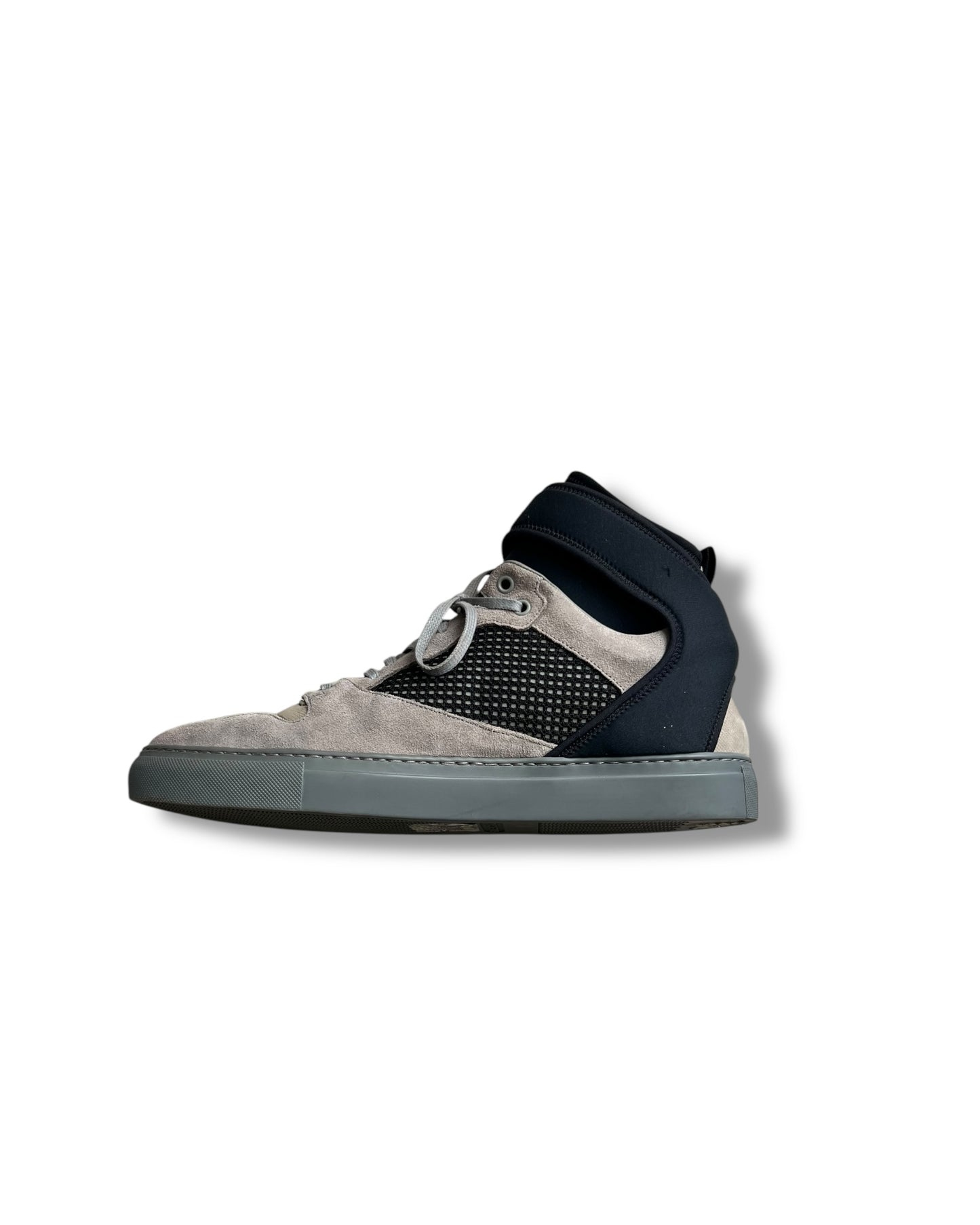 Balenciaga Men’s High-Top Trainers – Grey