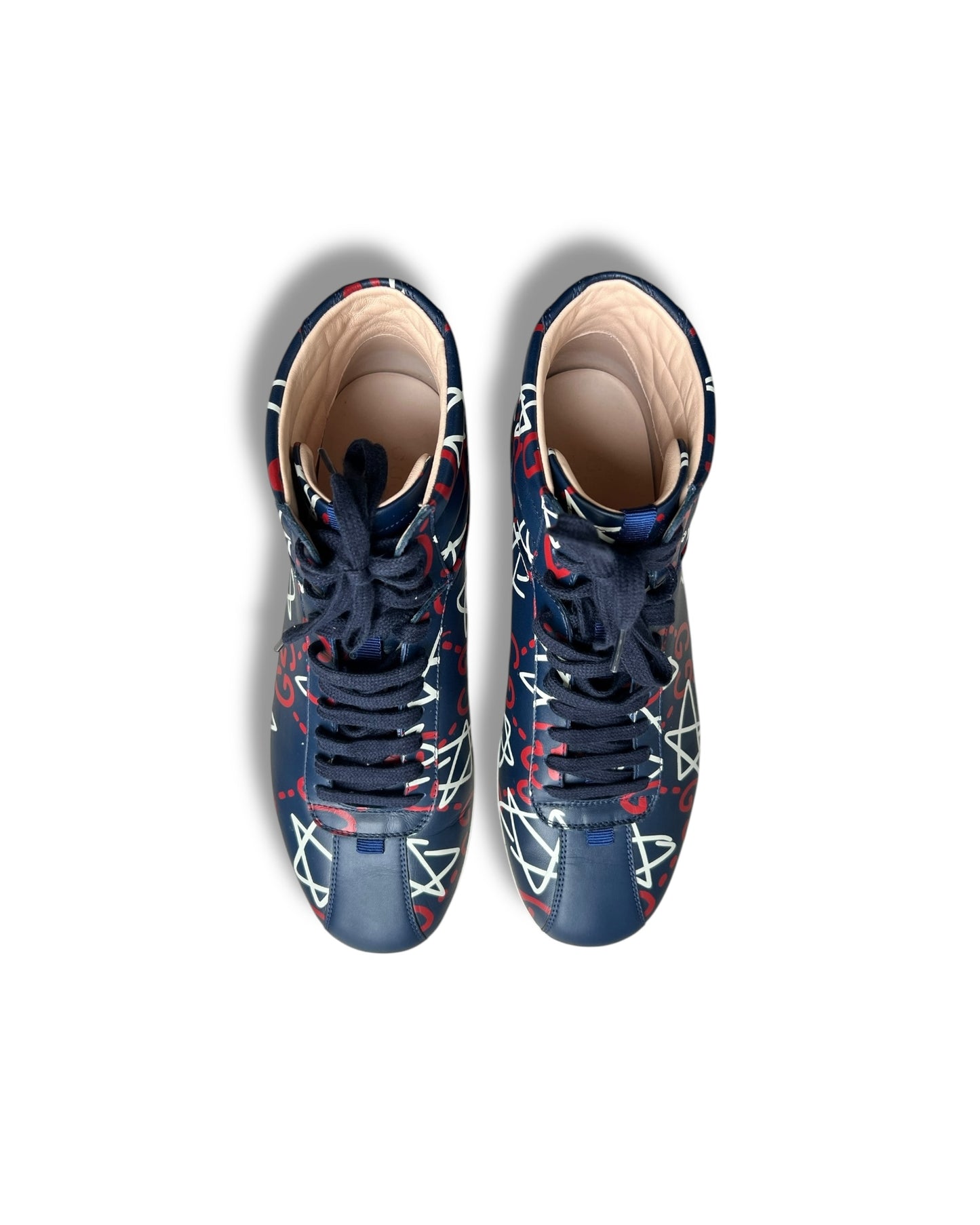 Pre-owned Gucci Ghost Limited Edition High-Top Trainers – Men’s