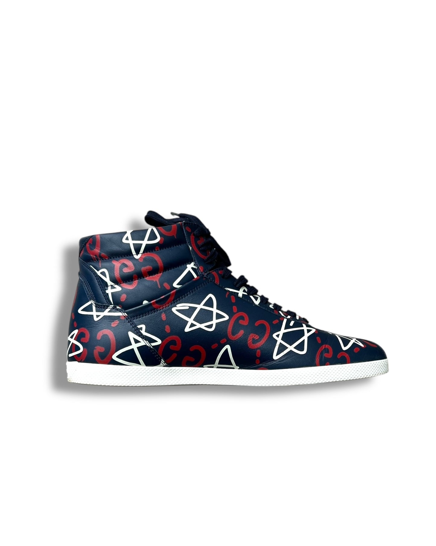 Pre-owned Gucci Ghost Limited Edition High-Top Trainers – Men’s