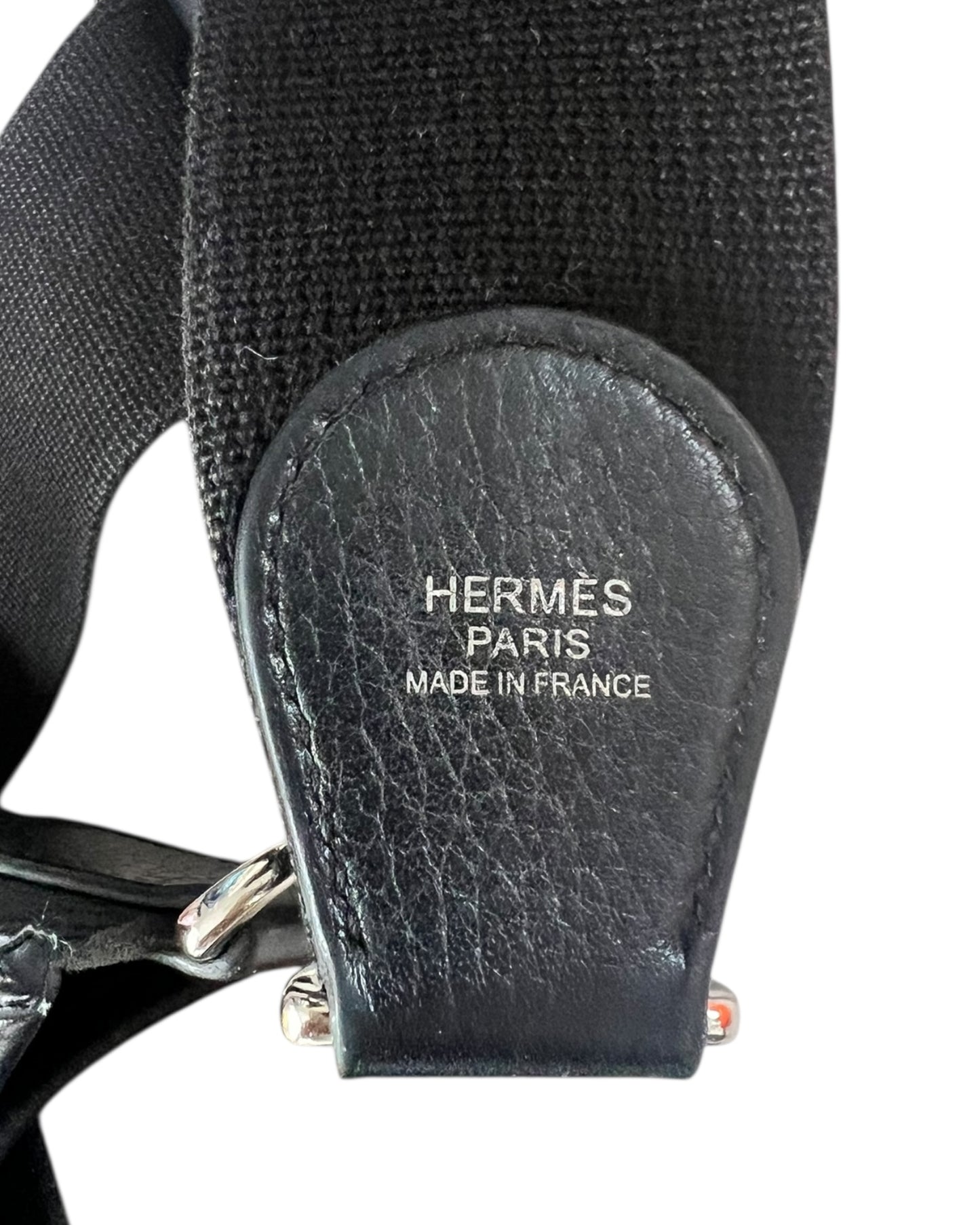 Hermès Evelyne GM in Black Clemence Leather with Palladium Hardware