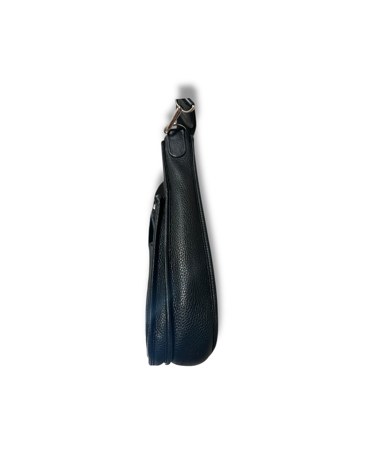 Hermès Evelyne GM in Black Clemence Leather with Palladium Hardware