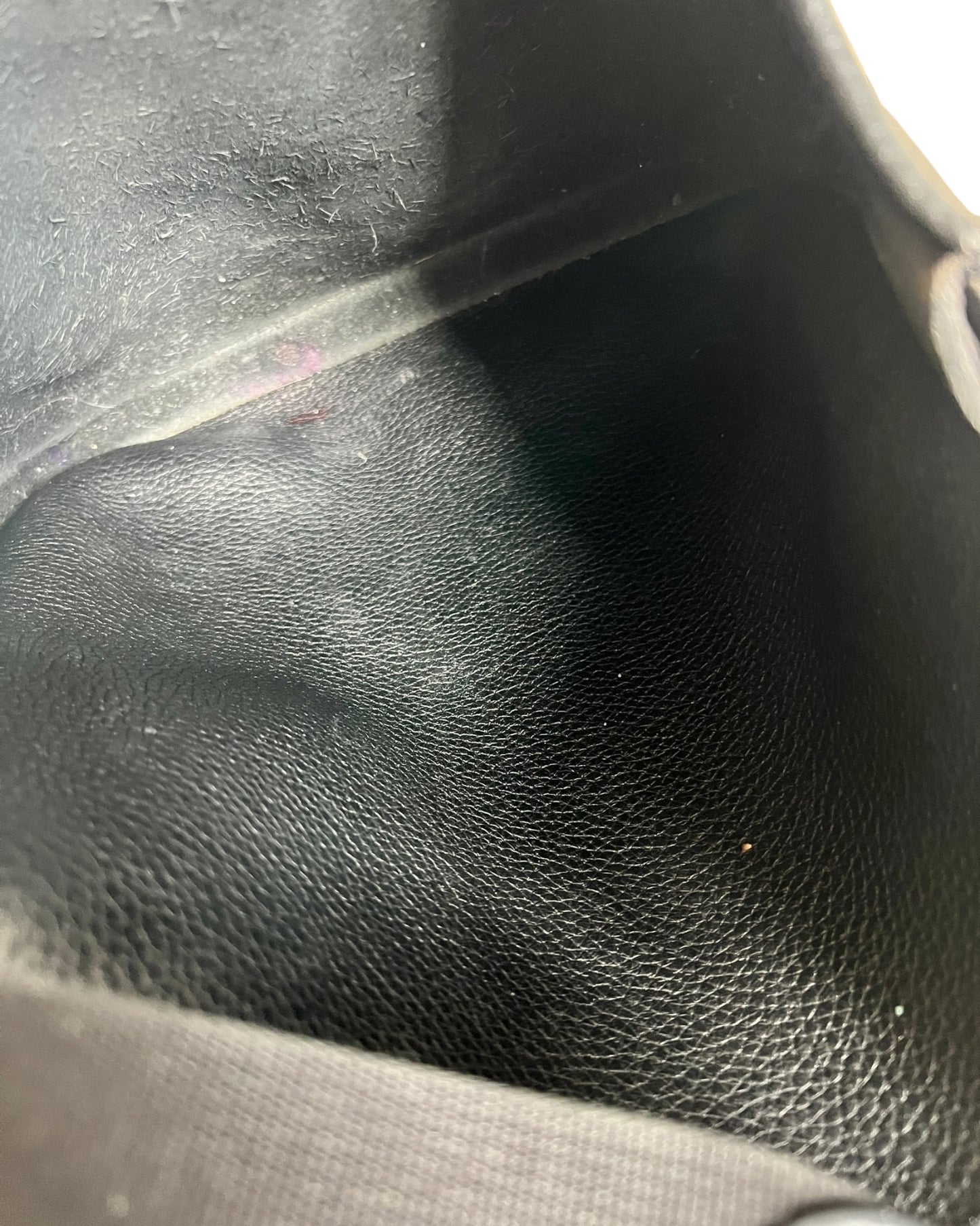 Hermès Evelyne GM in Black Clemence Leather with Palladium Hardware