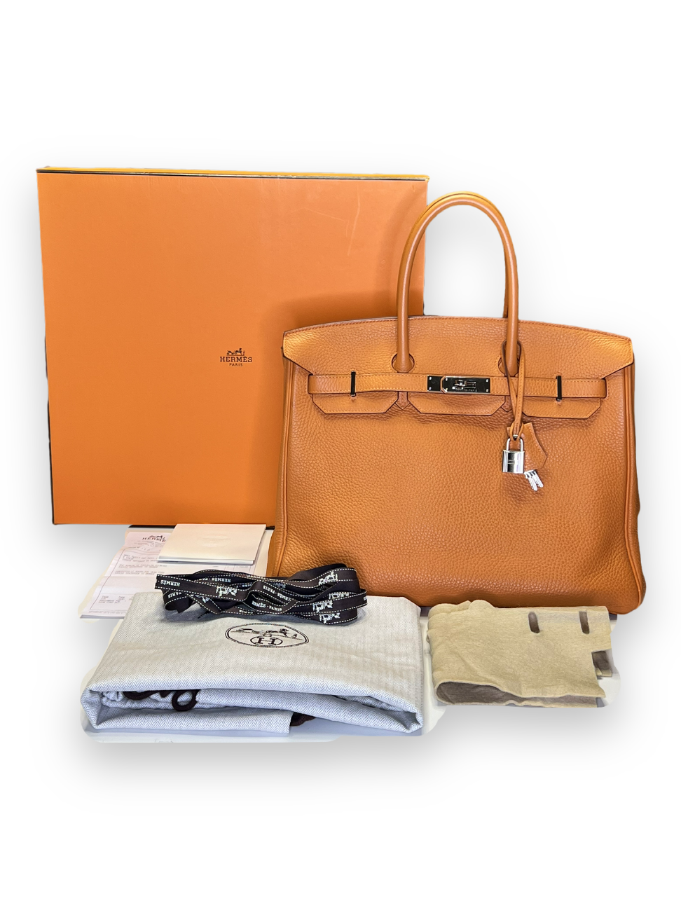 Hermes Birkin 35cm Orange - The Luxury Savvy