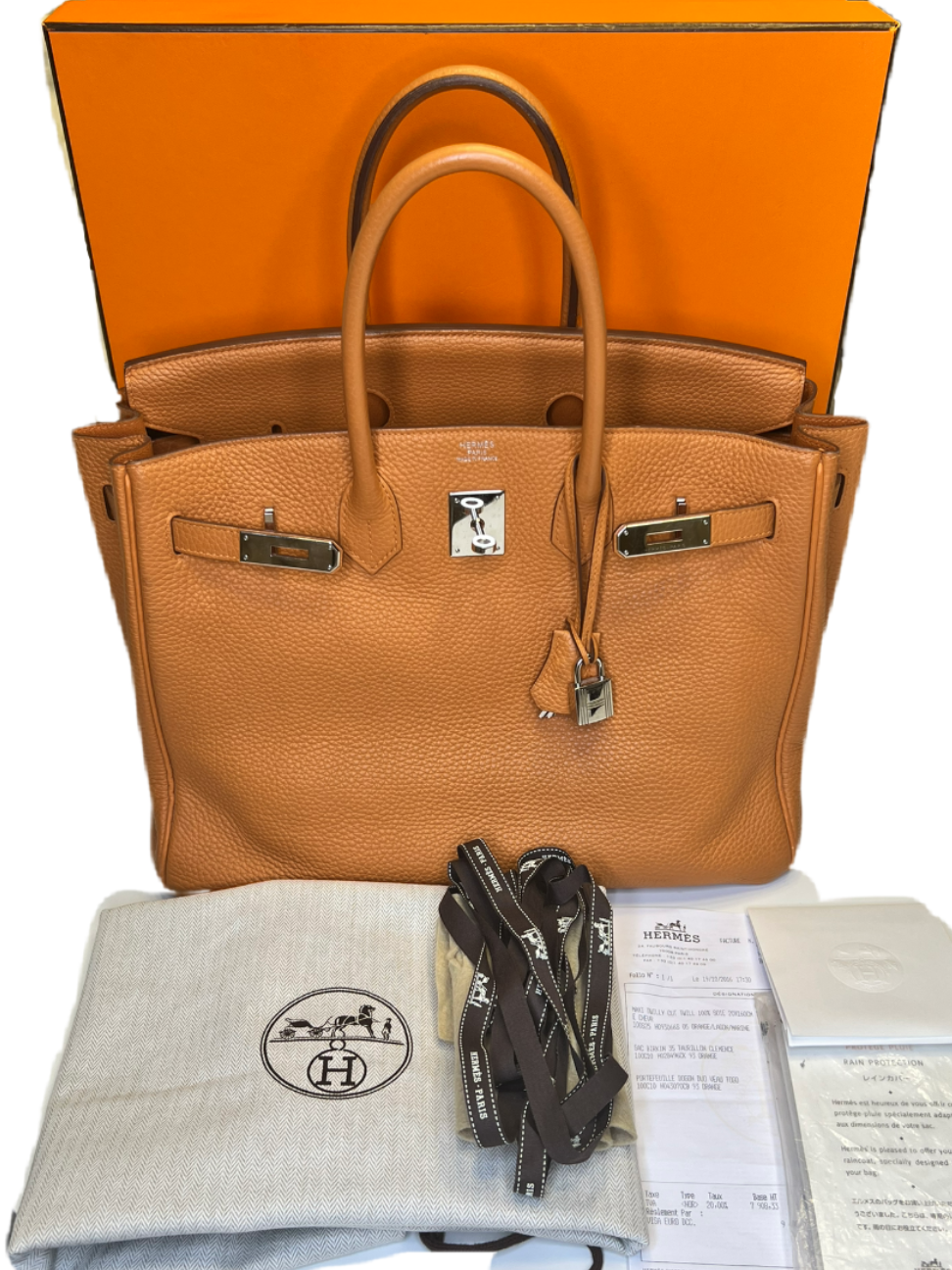 Hermes Birkin 35cm Orange - The Luxury Savvy