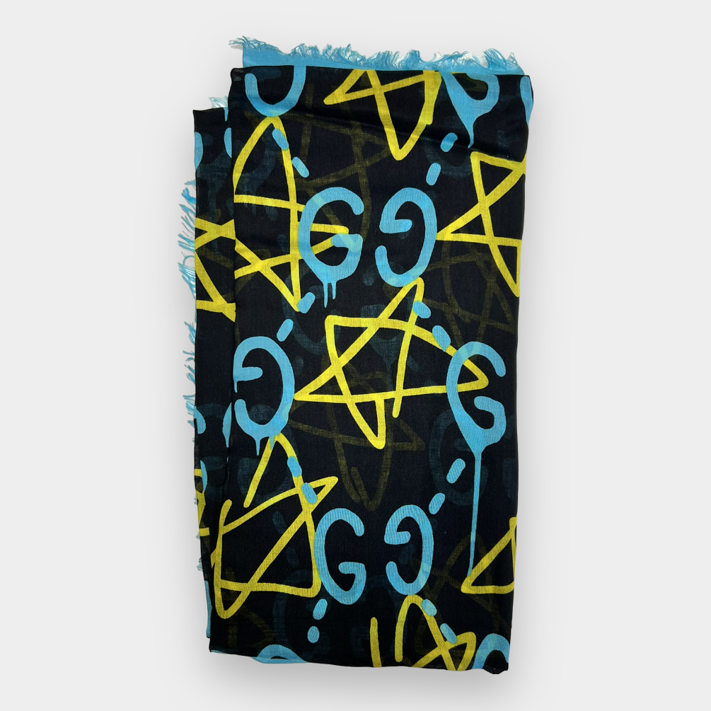 Gucci Ghost Scarf - The Luxury Savvy