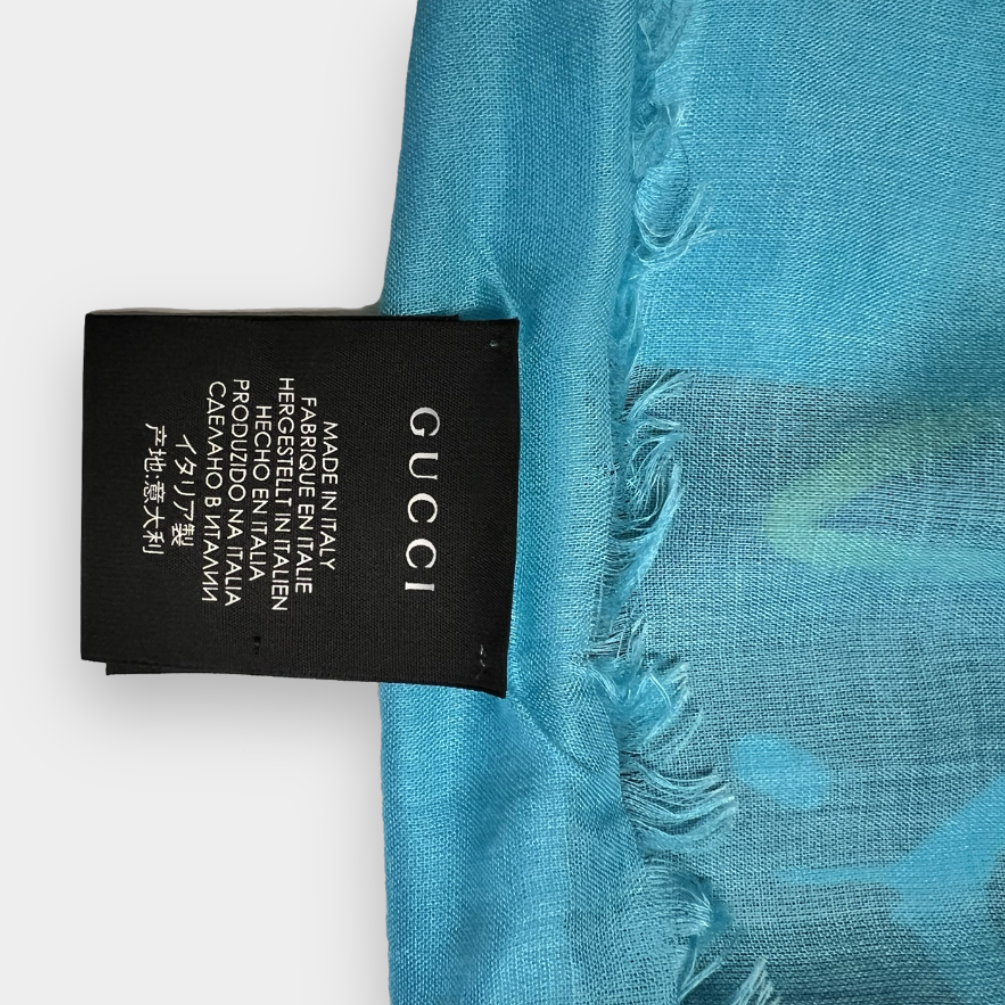 Gucci Ghost Scarf - The Luxury Savvy
