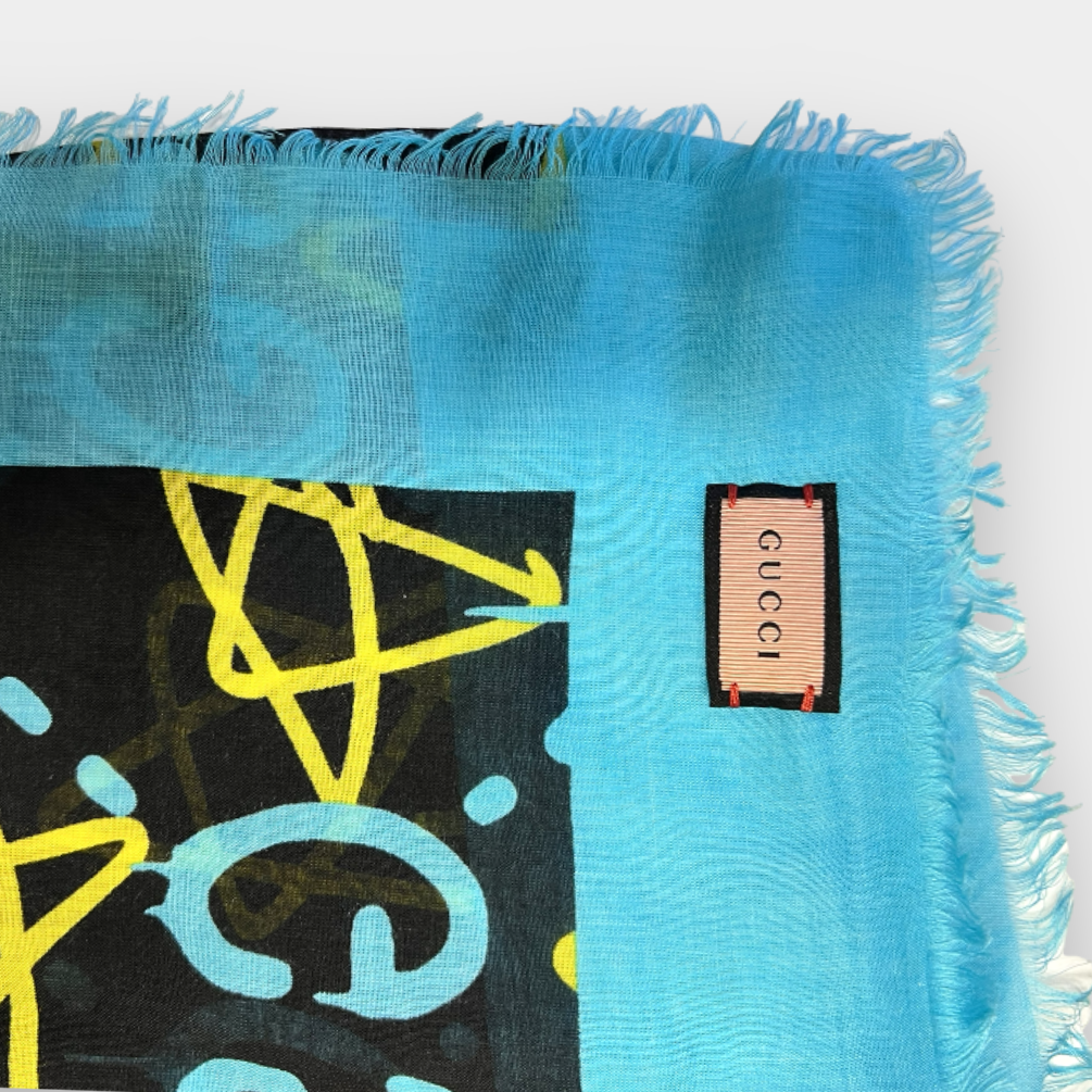 Gucci Ghost Scarf - The Luxury Savvy