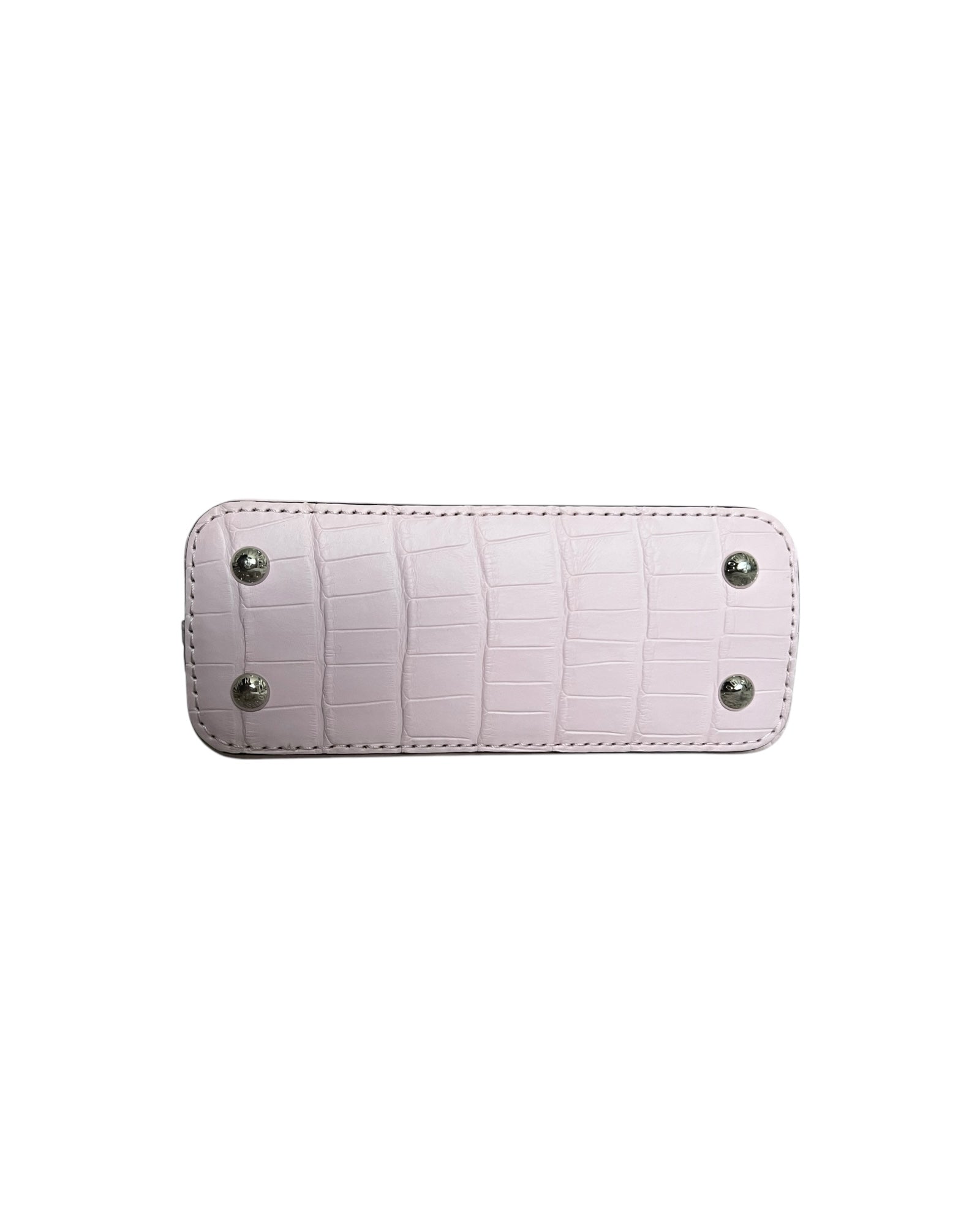 Louis Vuitton Nano Matte Crocodile Cupacines - light Pink - The Luxury Savvy