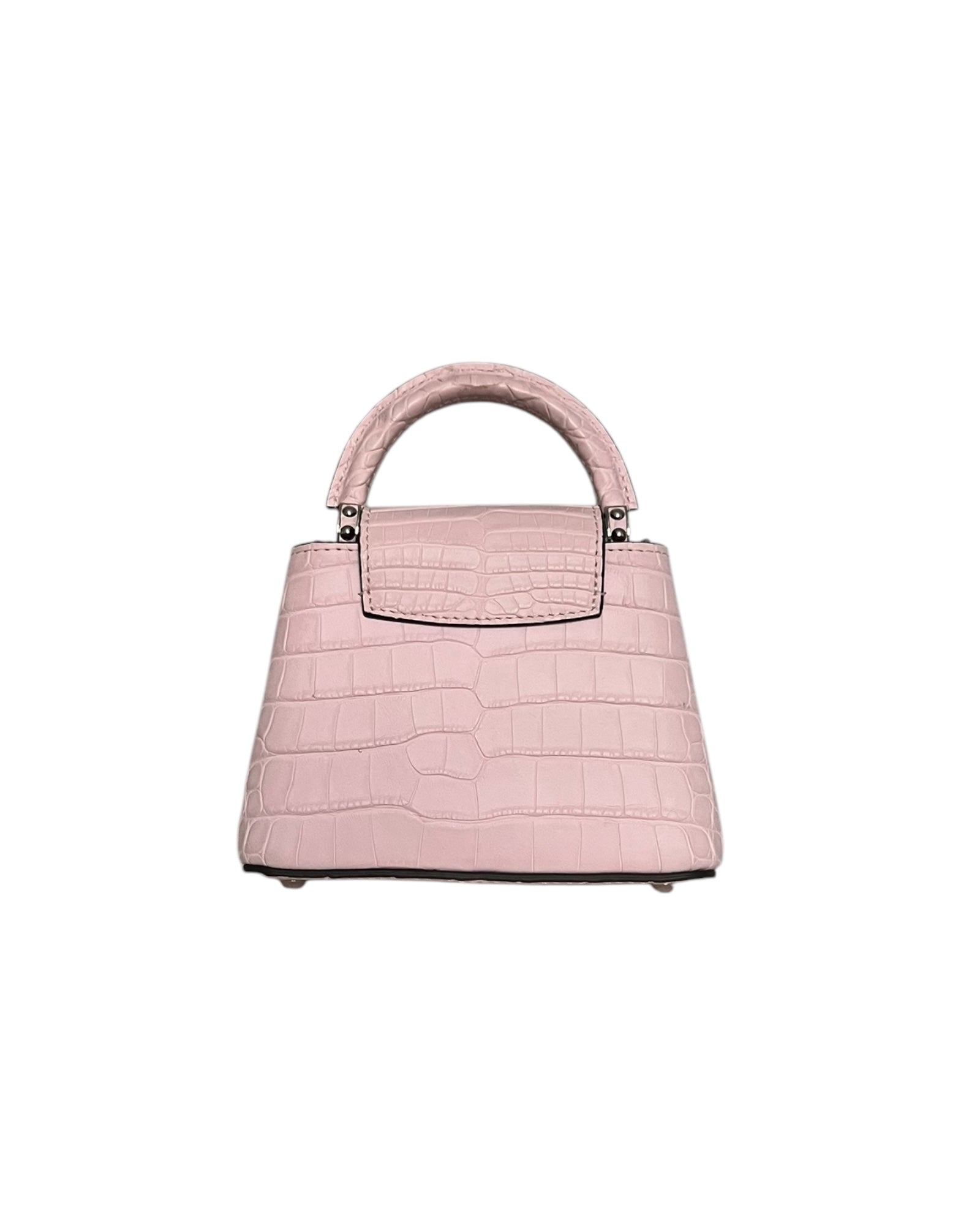 Louis Vuitton Nano Matte Crocodile Cupacines - light Pink - The Luxury Savvy