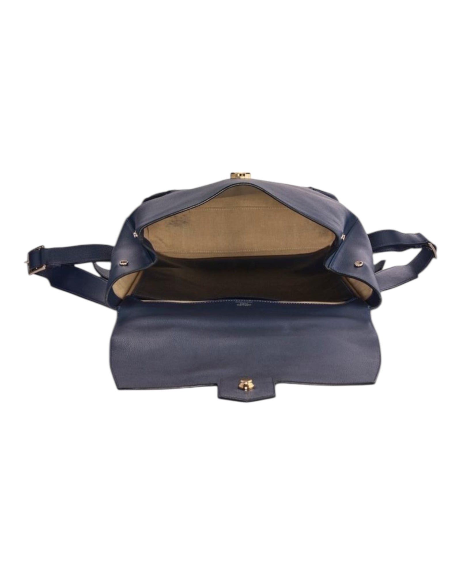Hermès Flash Backpack – Bleu Nuit Maurice Leather (2019) - The Luxury Savvy