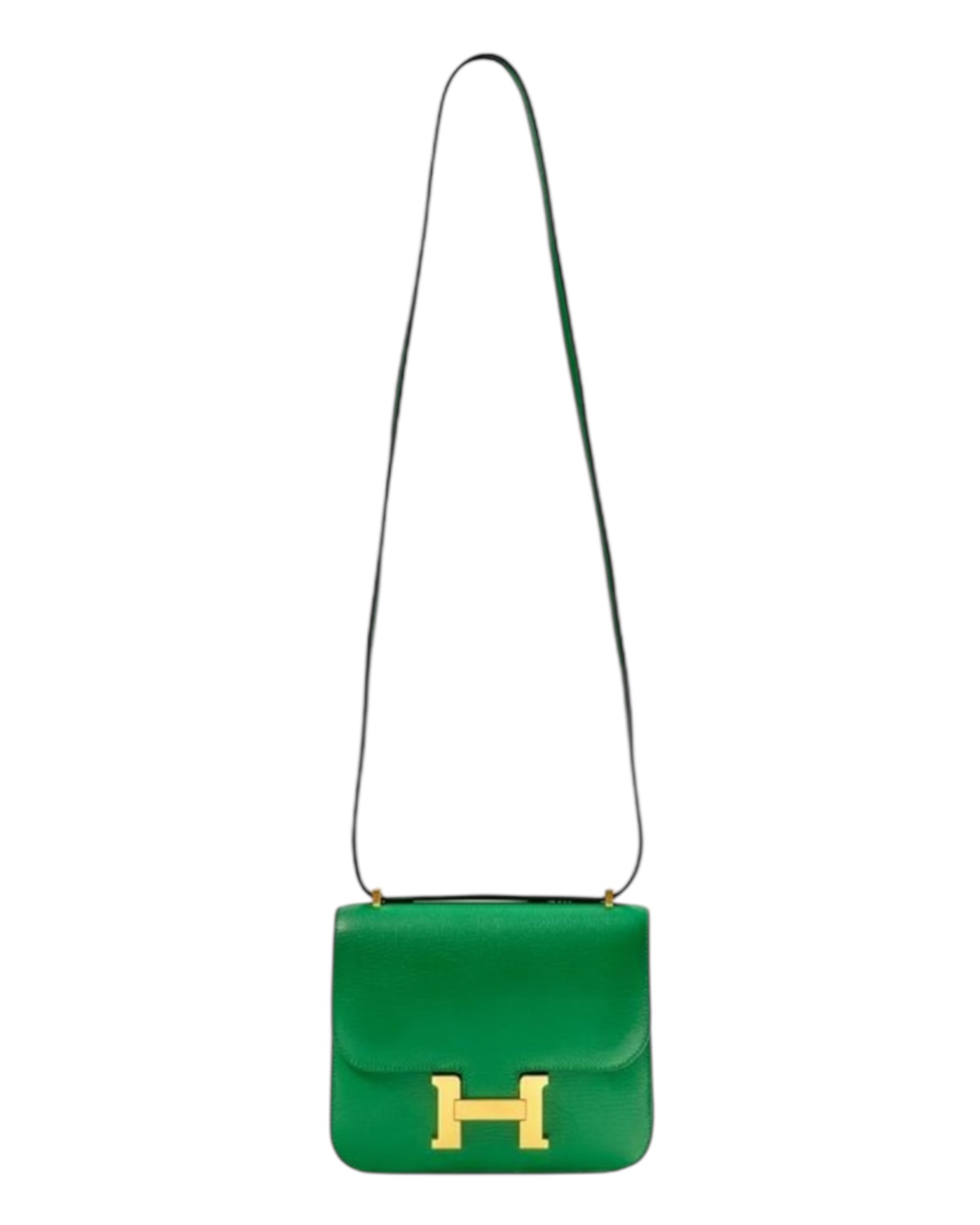 Hermès Constance III Mini 18 – Bamboo Chevre (2023) | Full Set - The Luxury Savvy