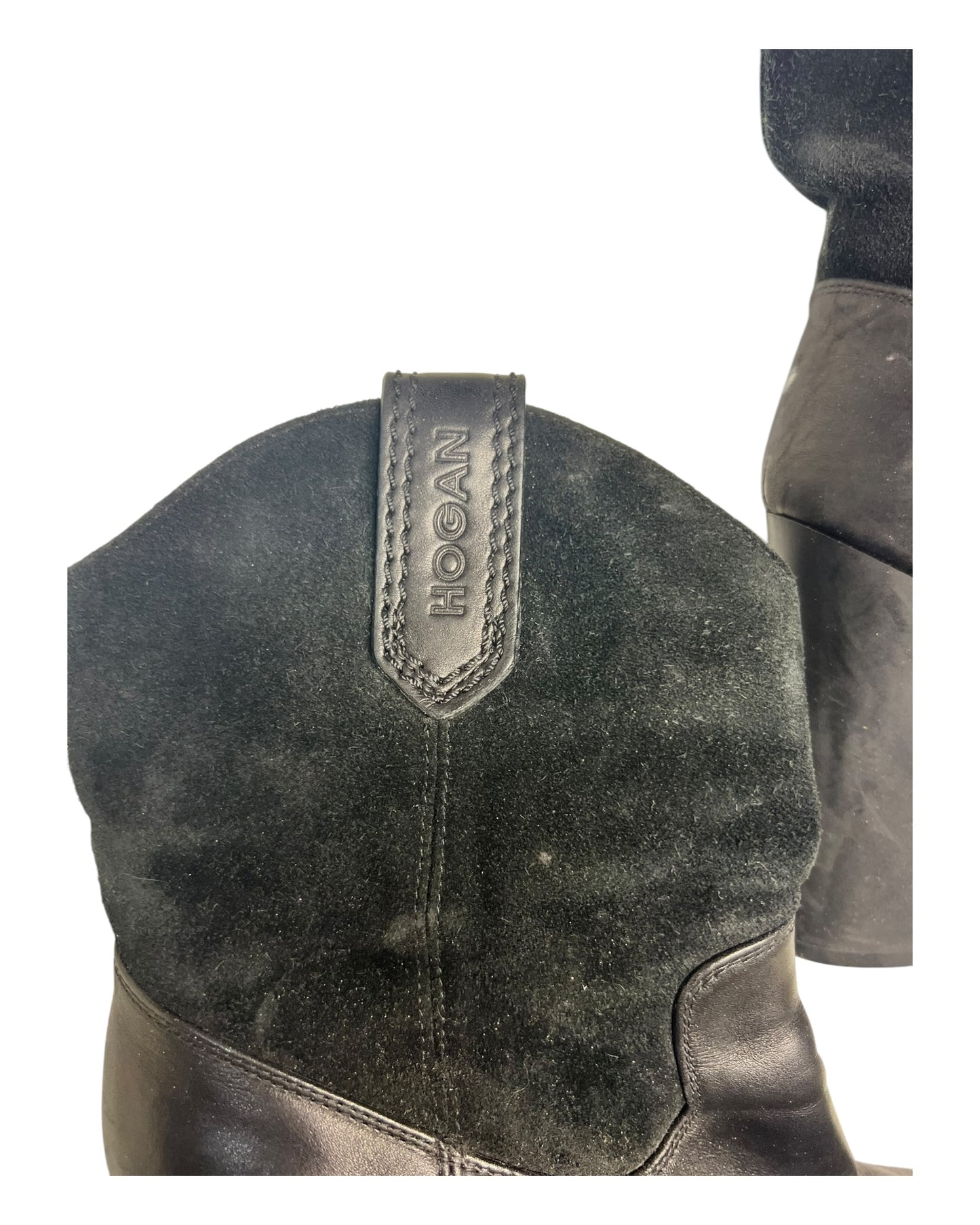 Pre-owned Hogan Platform Ankle Boots in Black - The Luxury Savvy