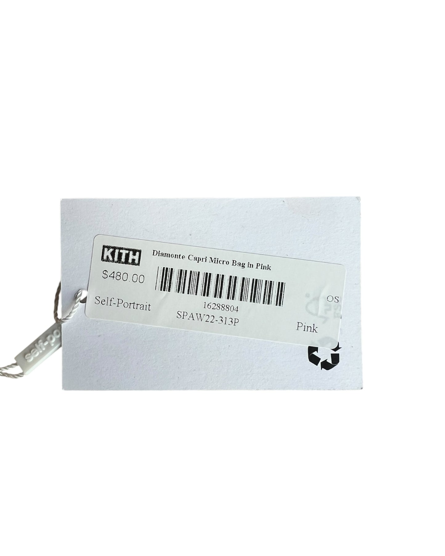 Self-Portrait Micro Bag – Rose Pink Satin with Rhinestone Bow - The Luxury Savvy