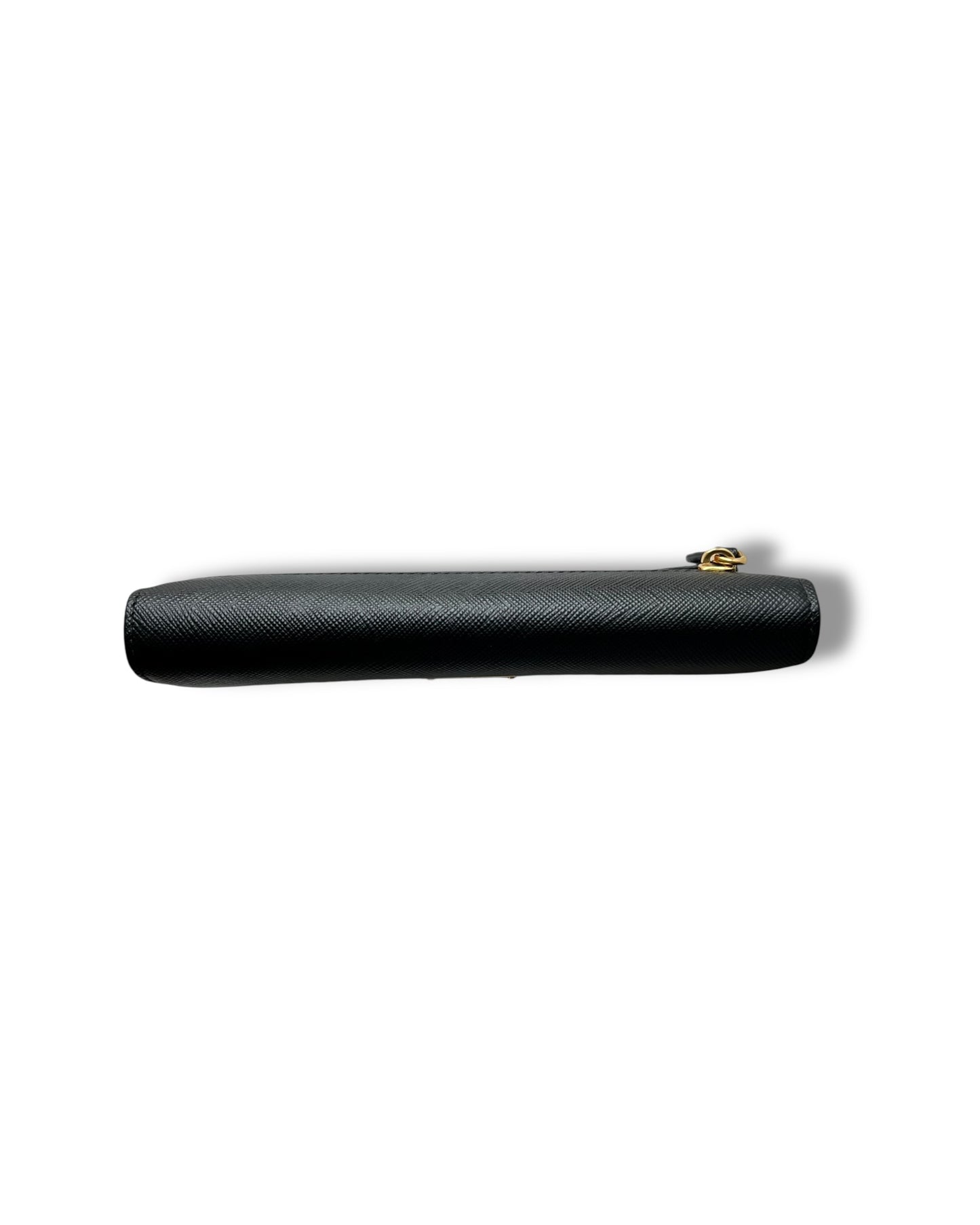 Prada Saffiano Leather Continental Wallet – Black - The Luxury Savvy